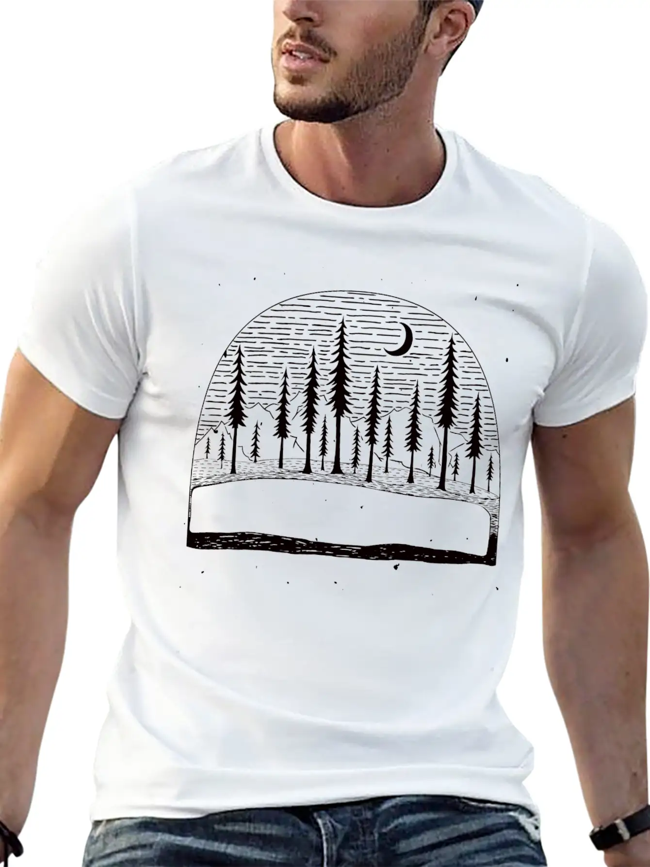 Forest Stylish Everyday T-Shirt – Unisex Basic Cotton Tee