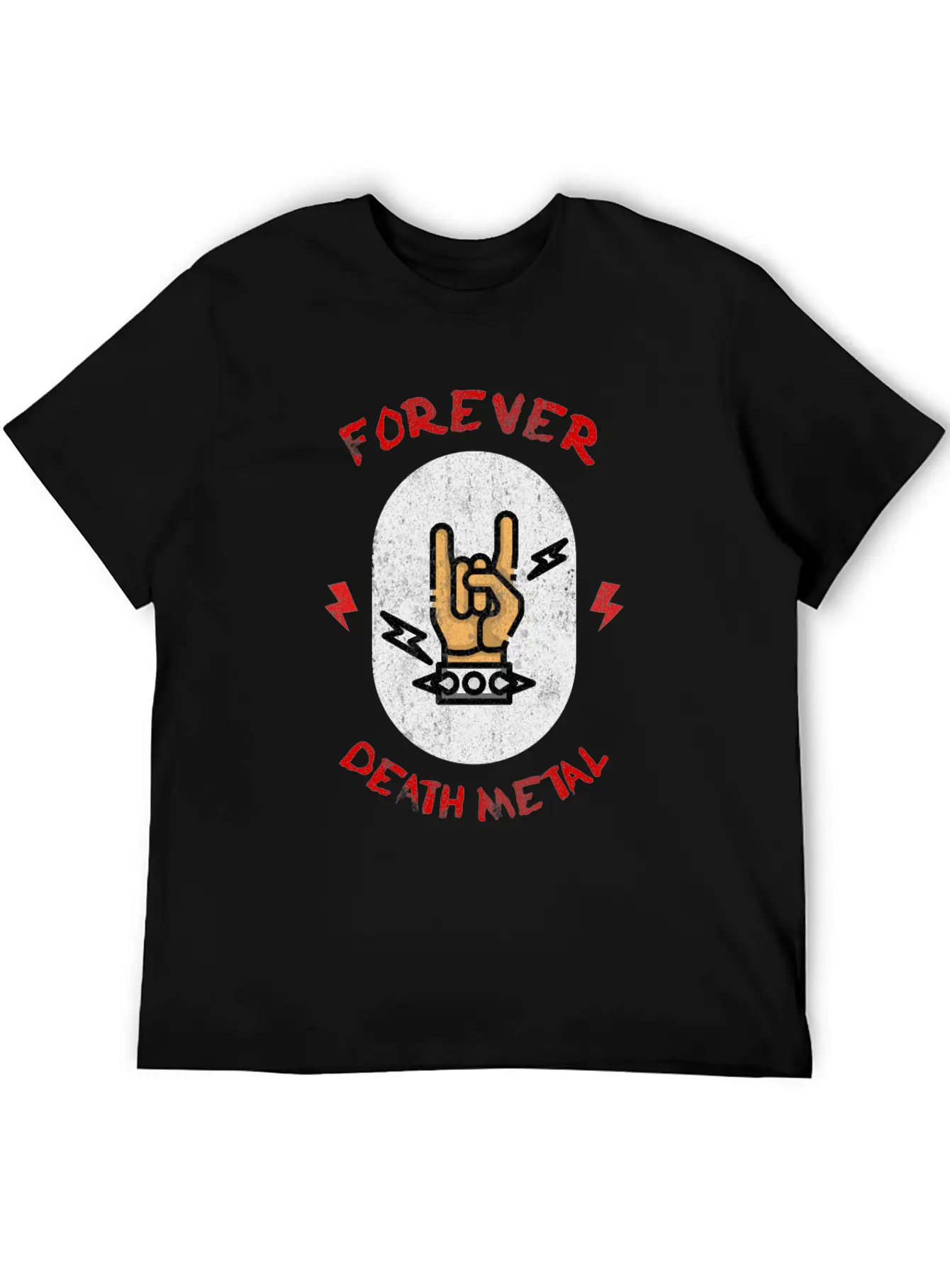 Forever Death Metal Stylish Everyday T-Shirt – Unisex Basic Cotton Tee