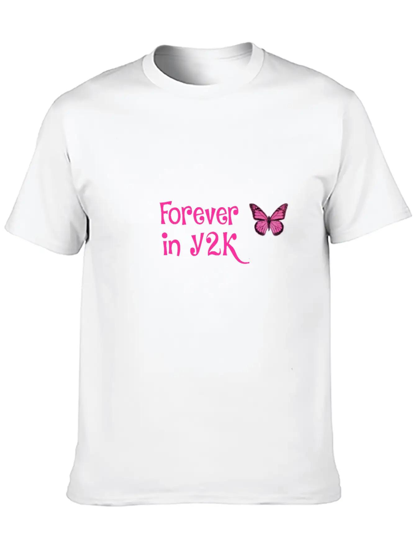 Forever In Y2K- That Cute Aesthetic Basic Graphic T-Shirt – Daily Comfort In Soft Cotton
