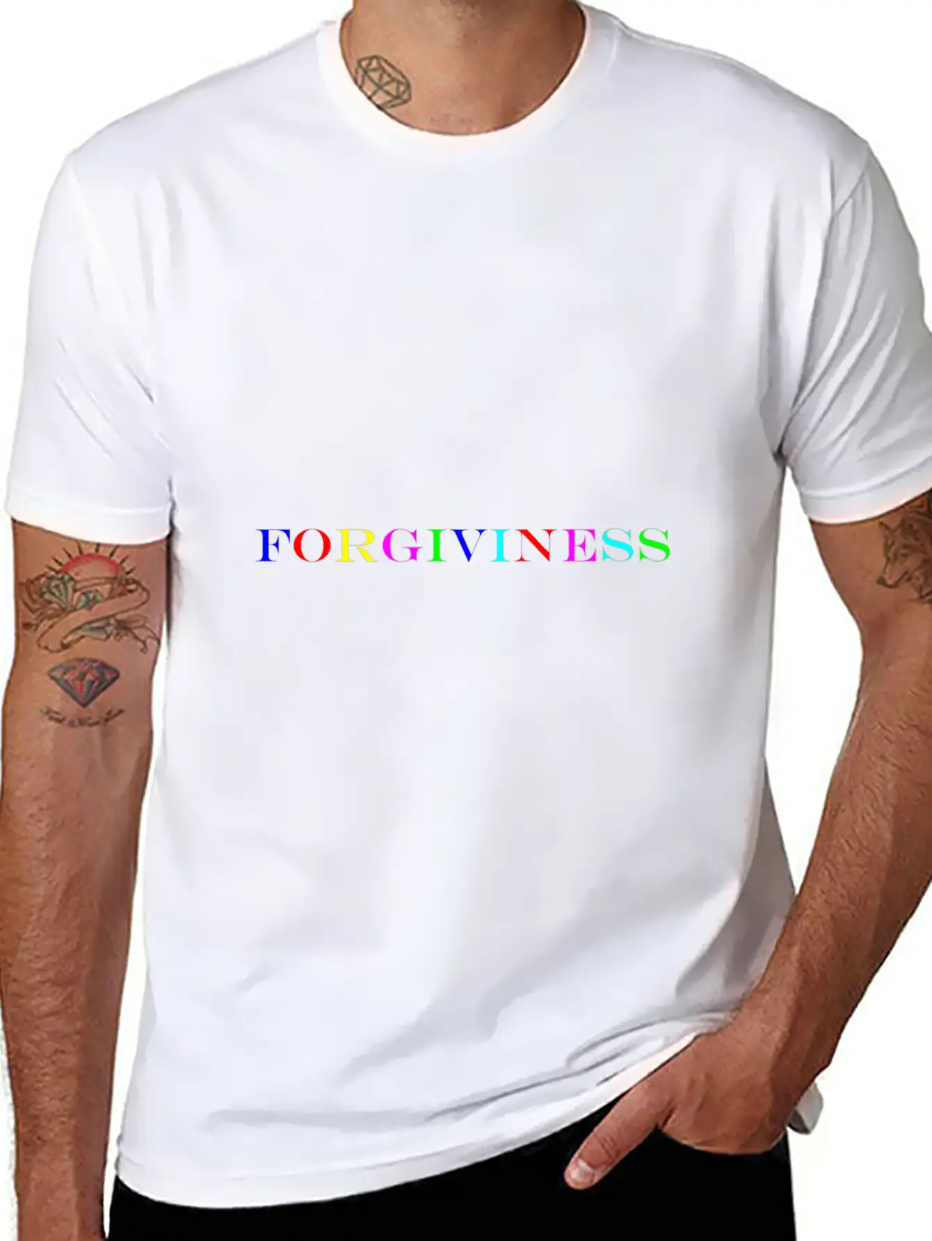 Forgiveness Relaxed Everyday Tee – Lightweight And Durable Cotton