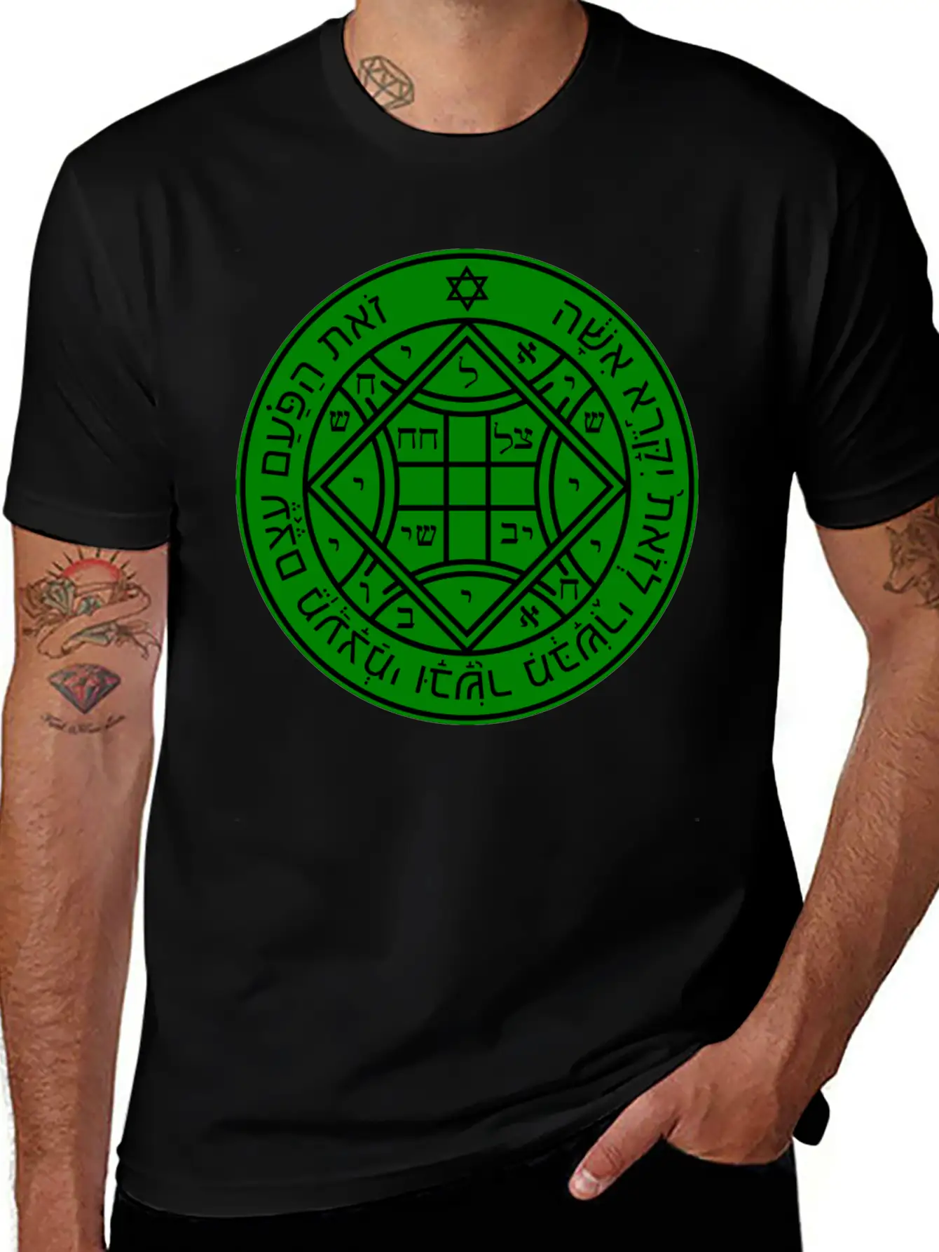 Fourth (4th) Pentacle Of Venus Basic Graphic T-Shirt – Daily Comfort In Soft Cotton