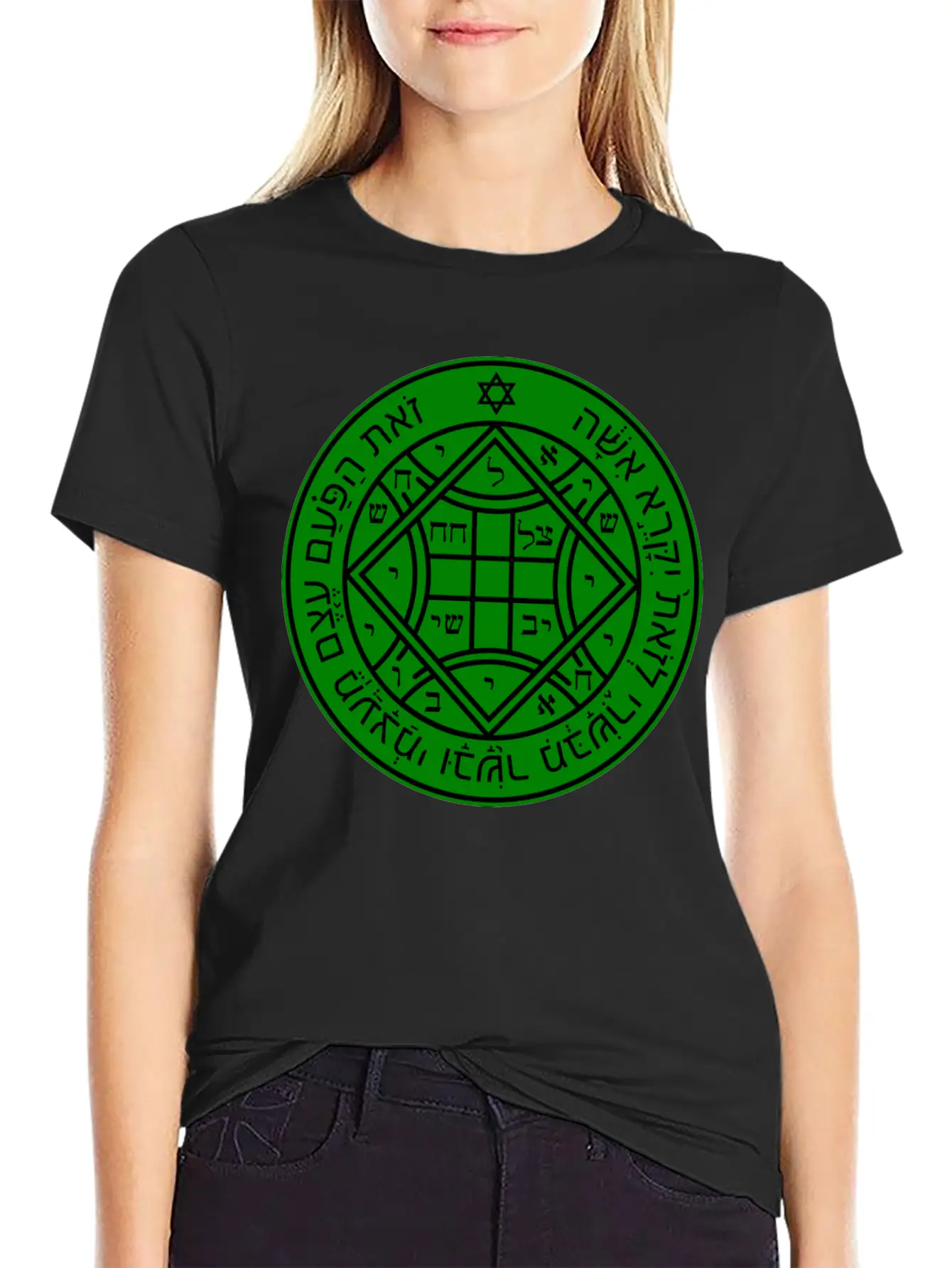 Fourth (4th) Pentacle Of Venus Basic Graphic T-Shirt – Daily Comfort In Soft Cotton
