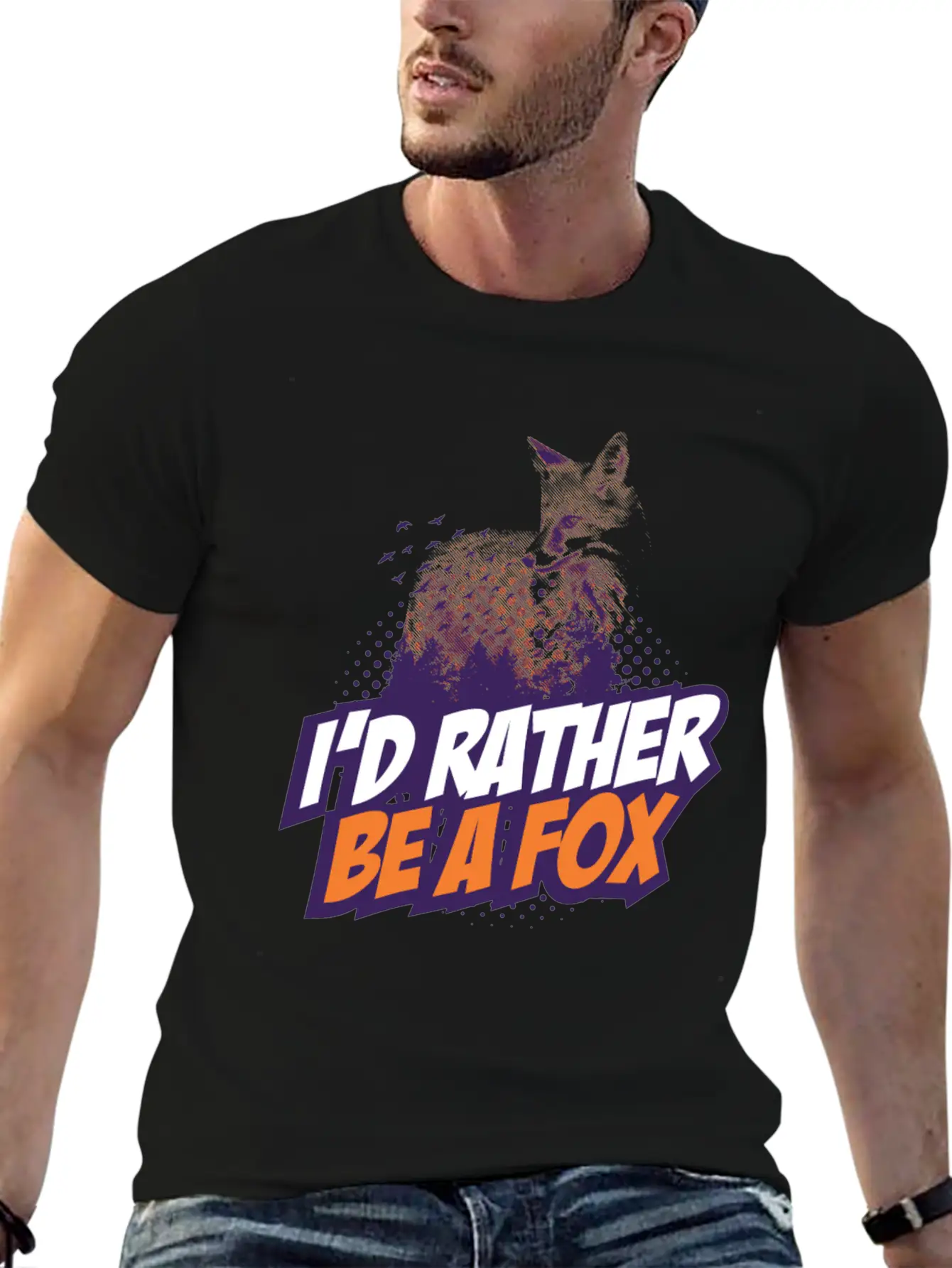 Fox Basic Graphic T-Shirt – Daily Comfort In Soft Cotton