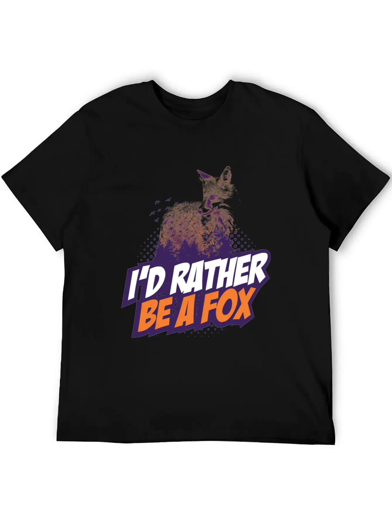 Fox Basic Graphic T-Shirt – Daily Comfort In Soft Cotton