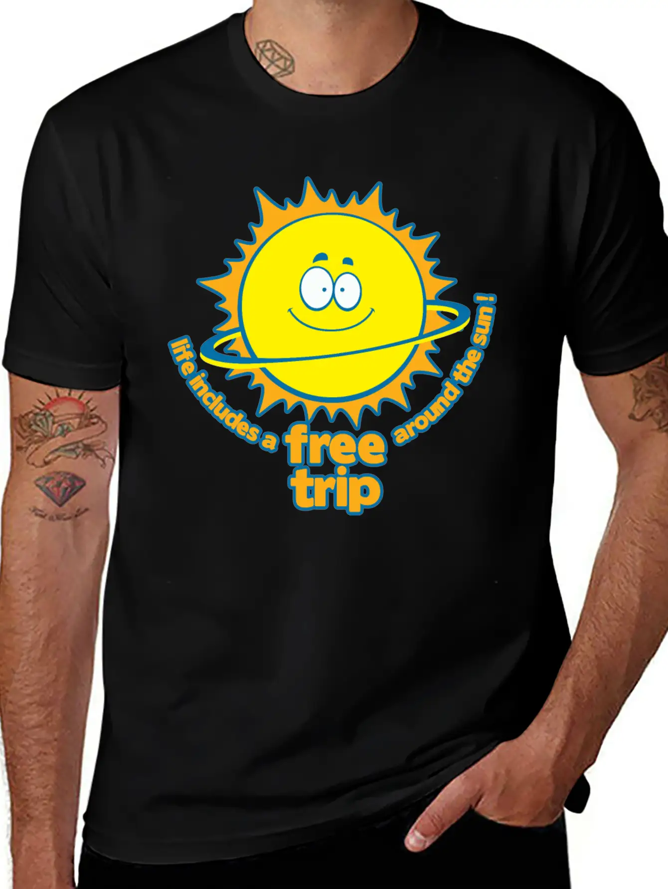 Free Trip Stylish Everyday T-Shirt – Unisex Basic Cotton Tee