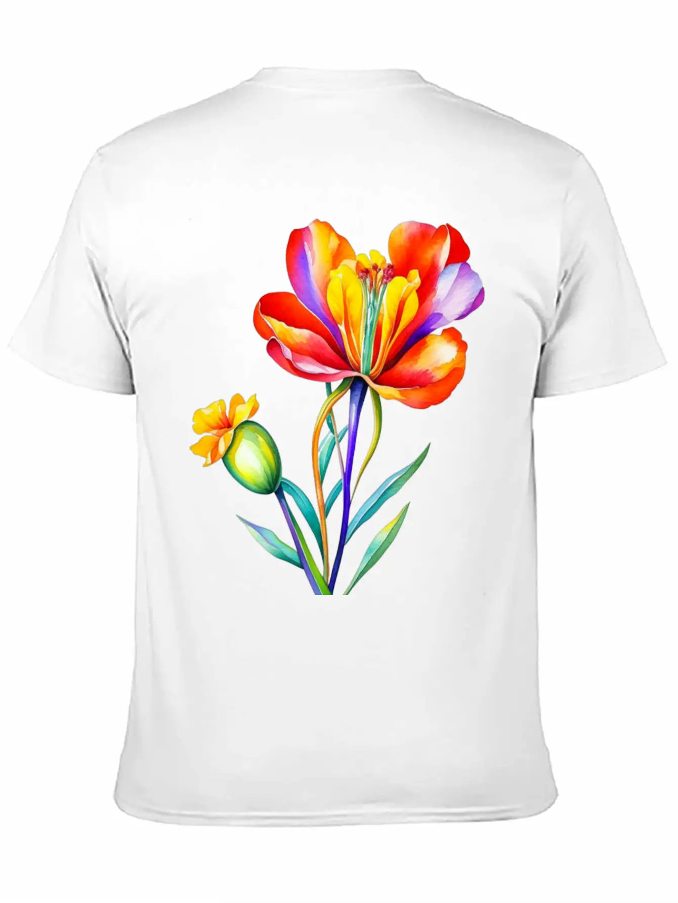 Freesia, Freesia Flower Classic Cotton Tee – Unisex Comfort For Any Season