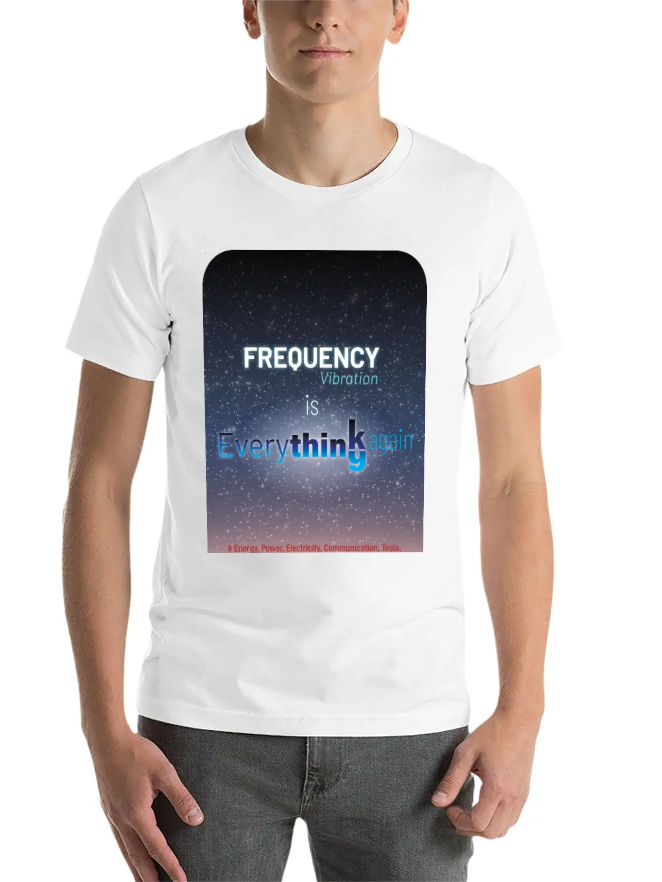 Frequency Is Everything Stylish Everyday T-Shirt – Unisex Basic Cotton Tee