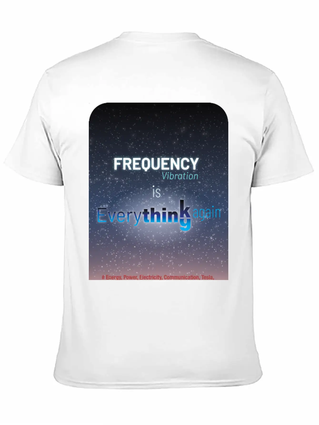 Frequency Is Everything Stylish Everyday T-Shirt – Unisex Basic Cotton Tee