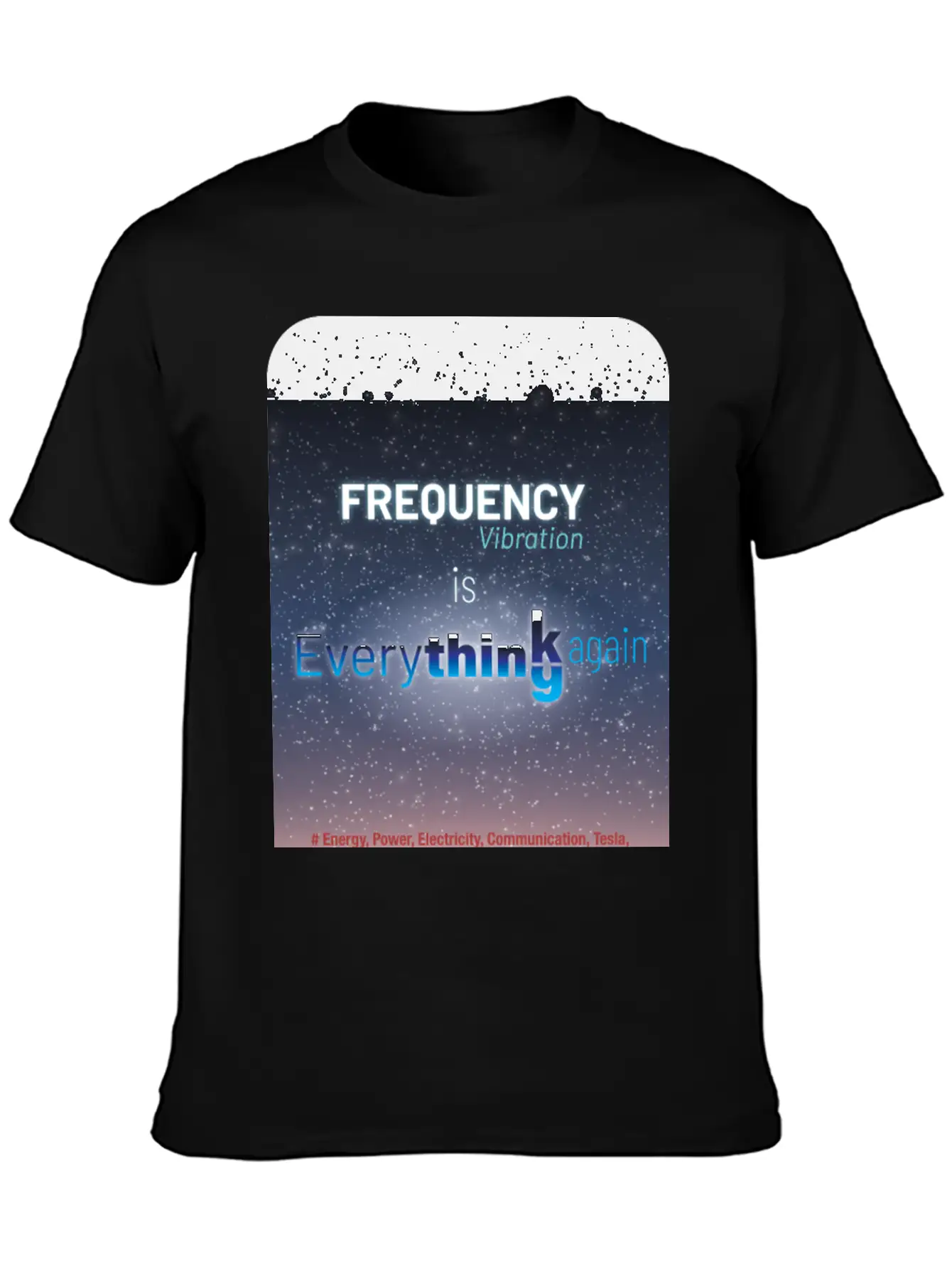 Frequency Is Everything Stylish Everyday T-Shirt – Unisex Basic Cotton Tee