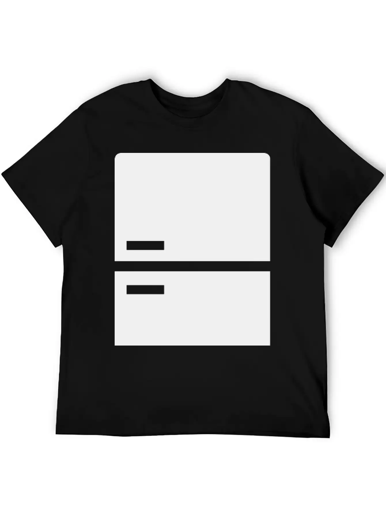 Fridge Or Cupboard Classic Crew Neck Graphic Tee – Everyday Minimal Look