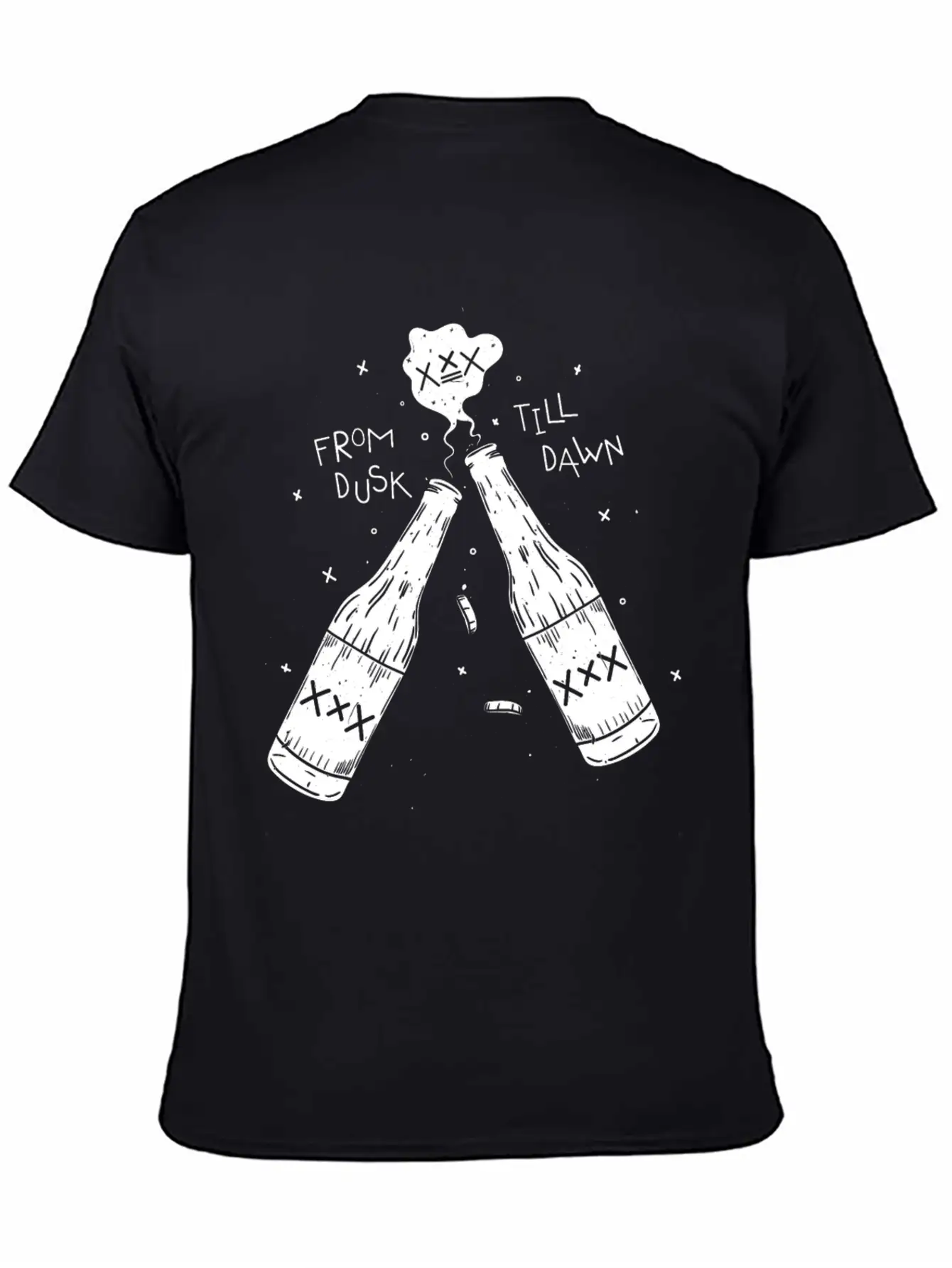 From Dusk Till Dawn Lightweight Cotton T-Shirt – Daily Comfort Graphic Shirt