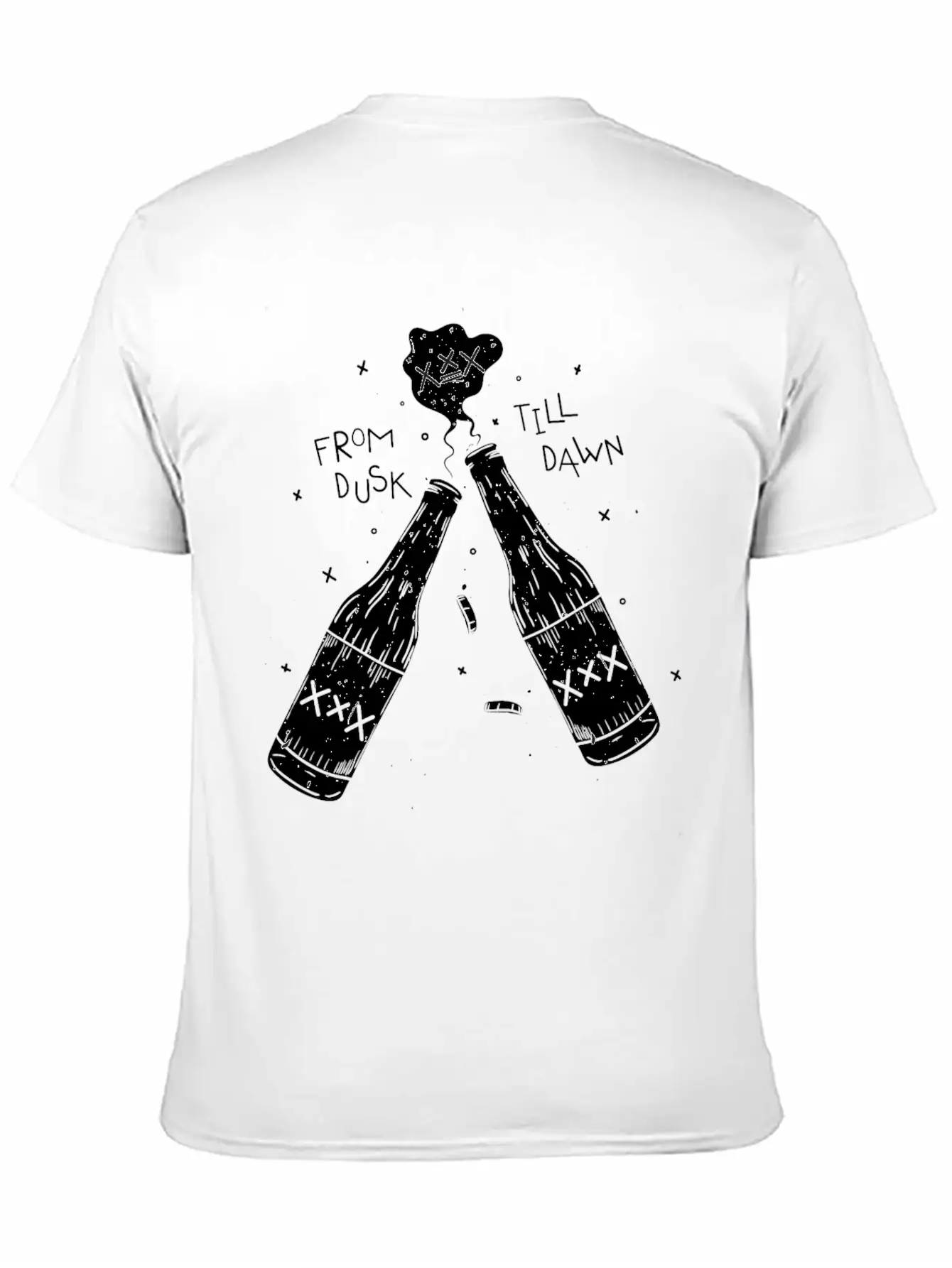 From Dusk Till Dawn Lightweight Cotton T-Shirt – Daily Comfort Graphic Shirt