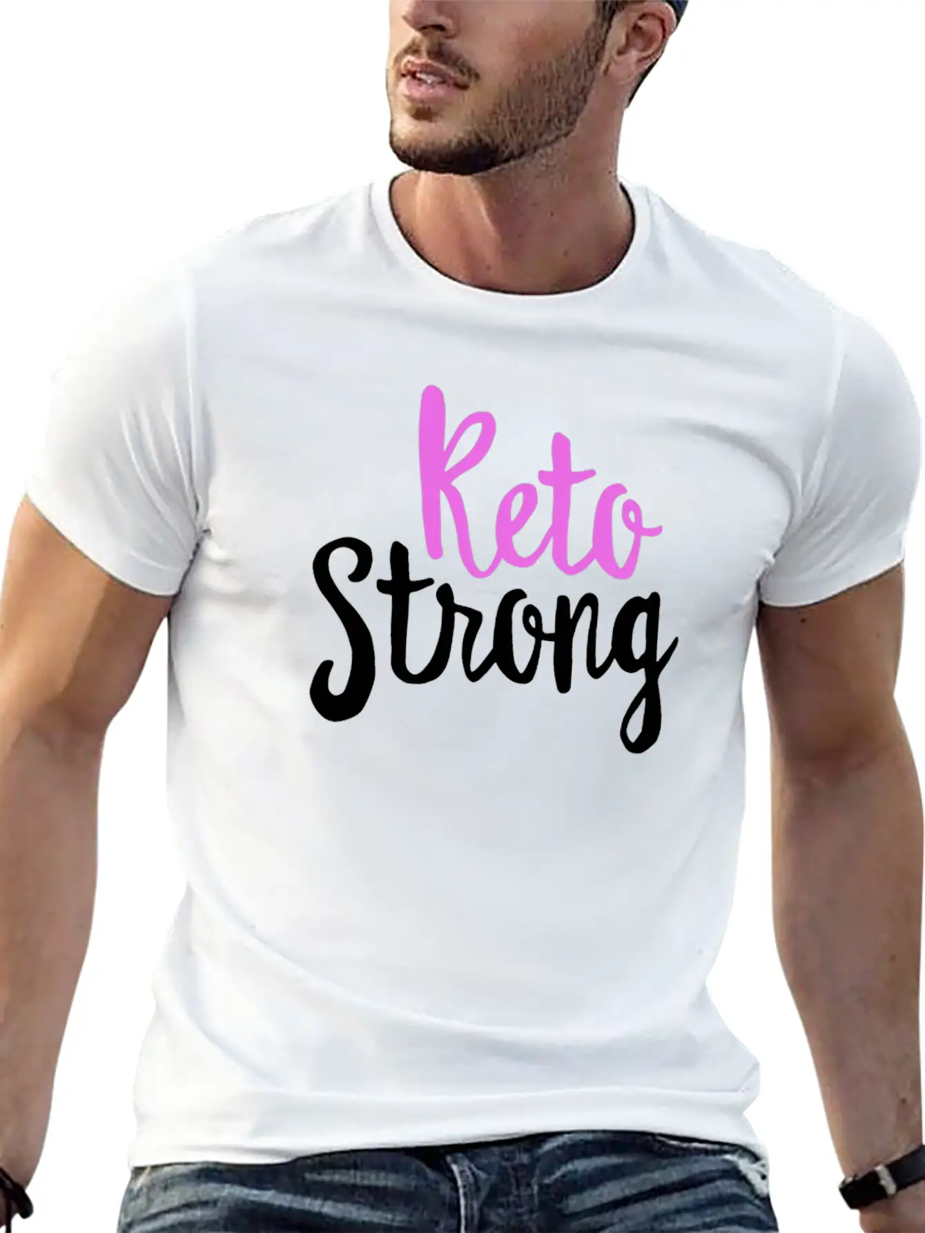 Fueled By Ketones Funny Keto Shirt For Women Ketosis Lightweight Cotton T-Shirt – Daily Comfort Graphic Shirt