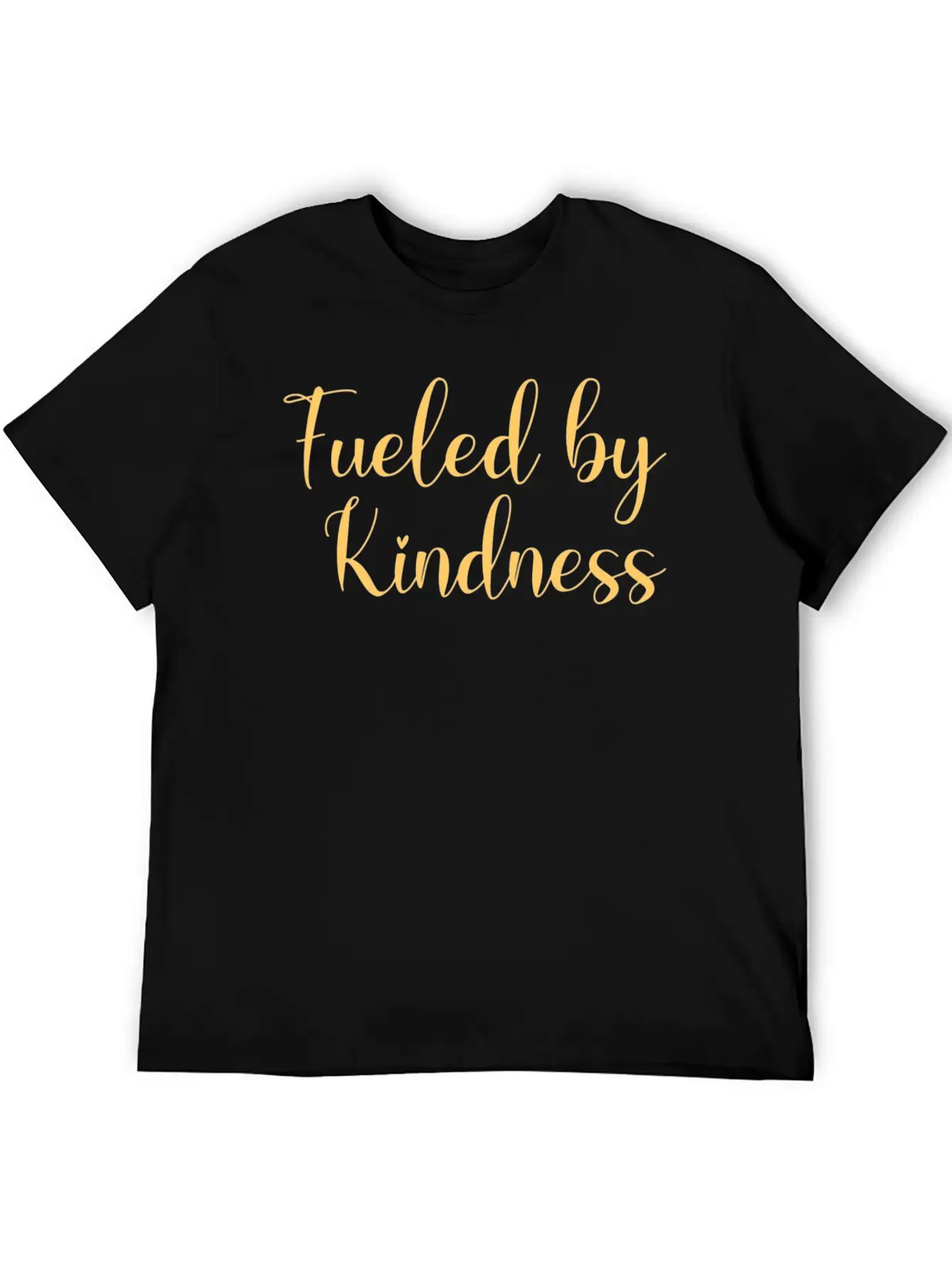 Fueled By Kindness Lightweight Cotton T-Shirt – Daily Comfort Graphic Shirt