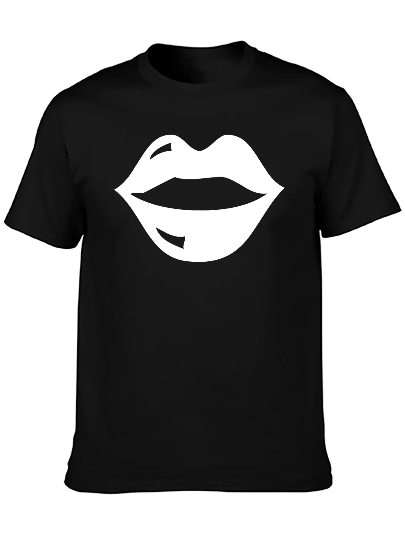 Full Lips Essential Cotton Tee For Daily Outfits – Unisex Style