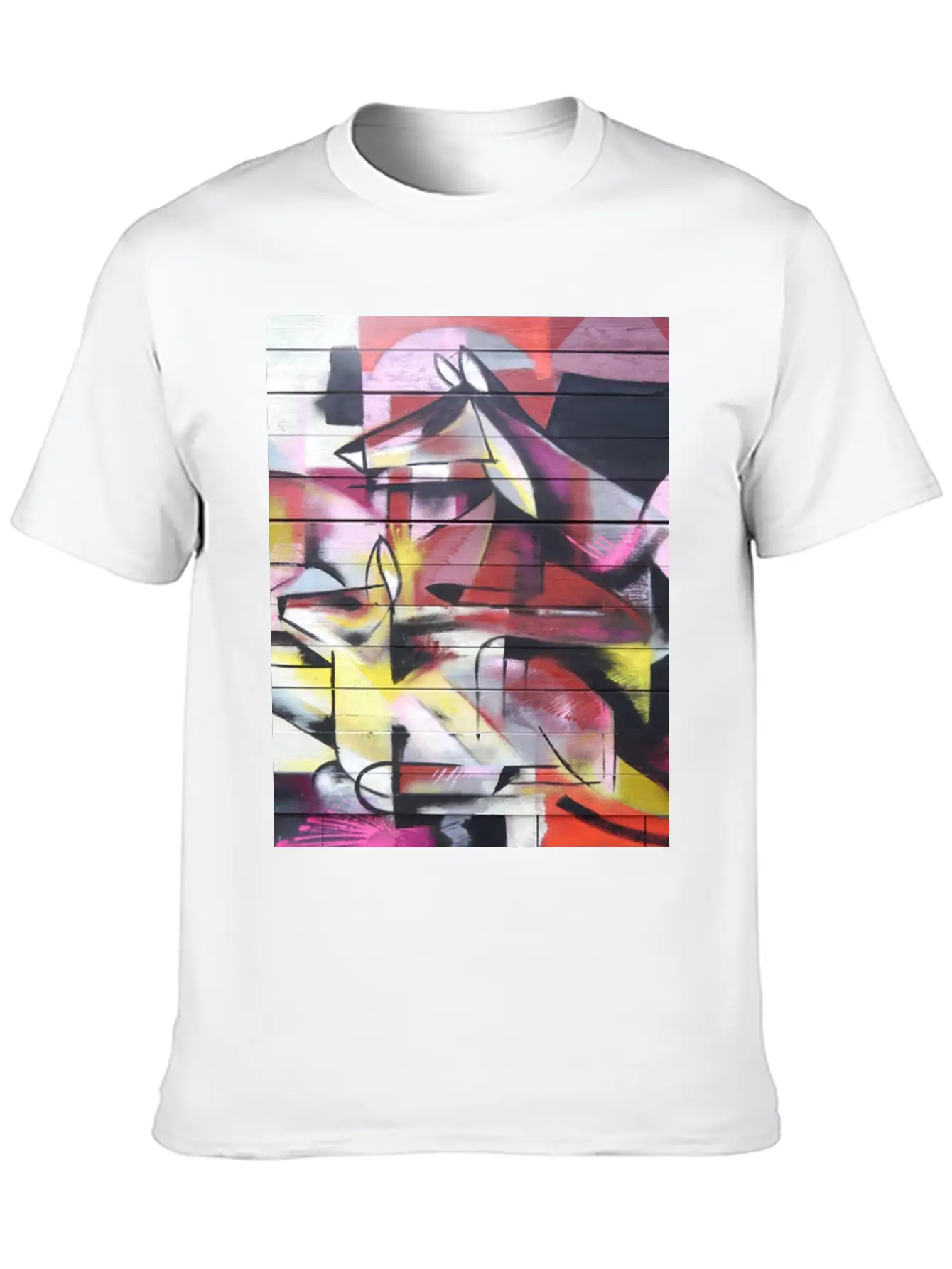 Funky Deer Stylish Everyday T-Shirt – Unisex Basic Cotton Tee