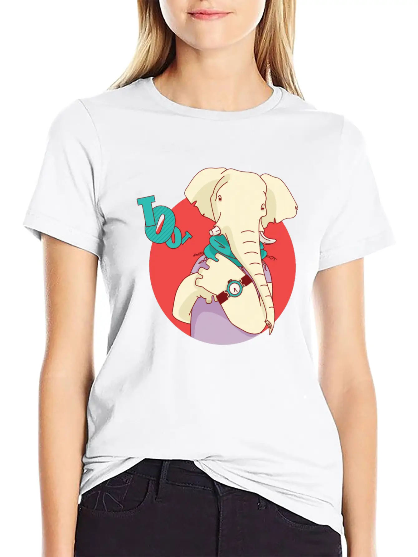 Funny Elephant Shirts & Gifts Basic Graphic T-Shirt – Daily Comfort In Soft Cotton