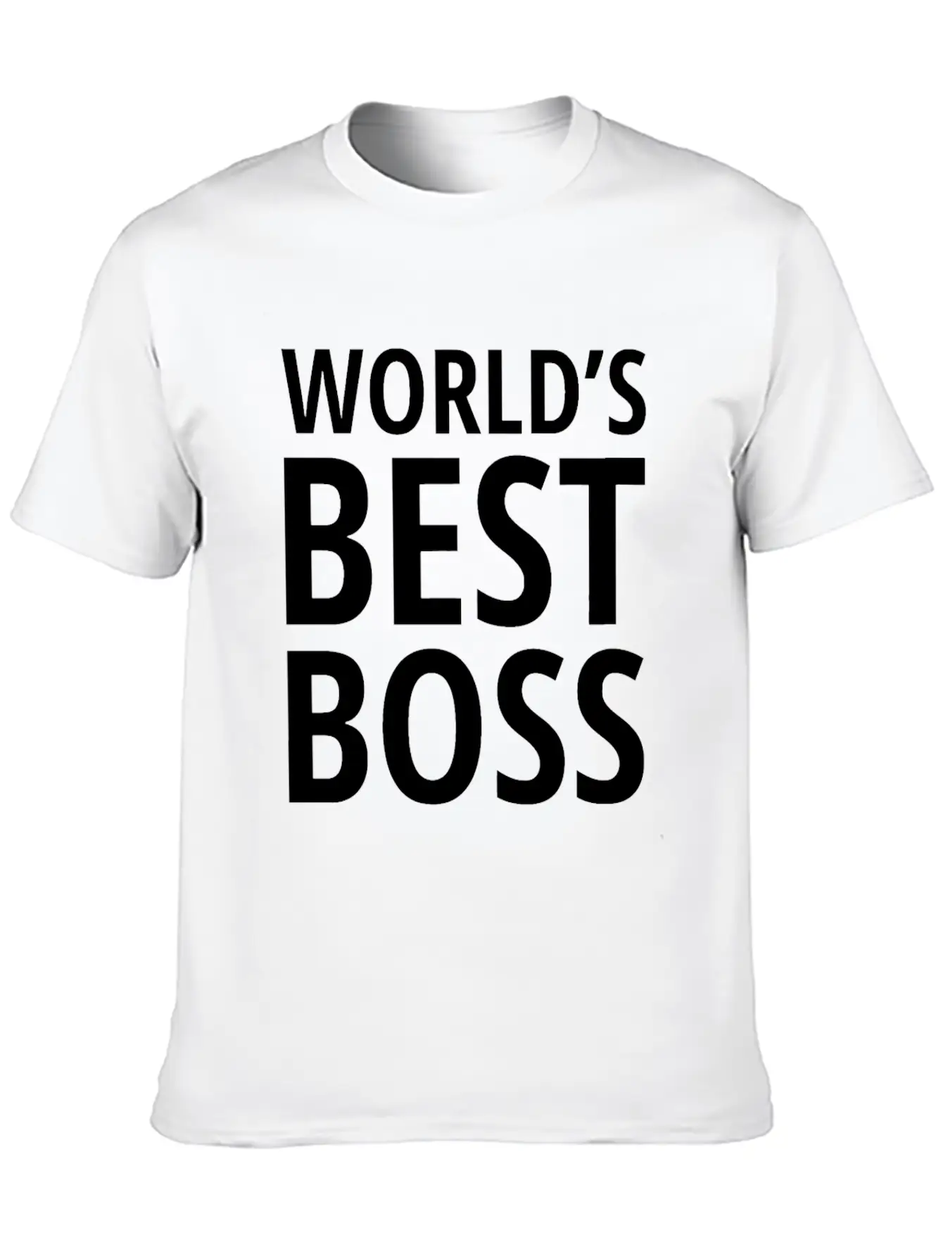 Funny Gift World's Best Leaderworlds Best Leader Stylish Everyday T-Shirt – Unisex Basic Cotton Tee