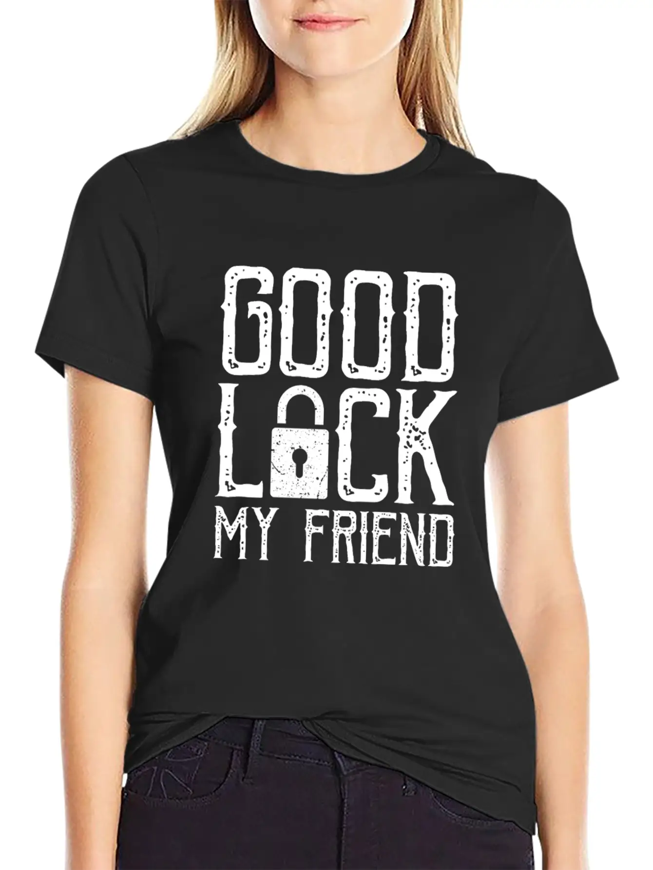 Funny Locksmith Good Luck My Friend Pick Tools Key Basic Graphic T-Shirt – Daily Comfort In Soft Cotton