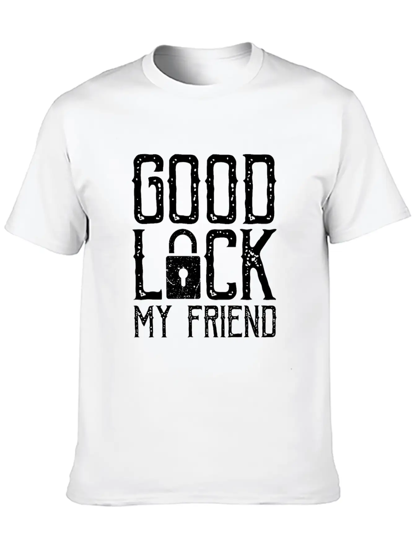 Funny Locksmith Good Luck My Friend Pick Tools Key Basic Graphic T-Shirt – Daily Comfort In Soft Cotton
