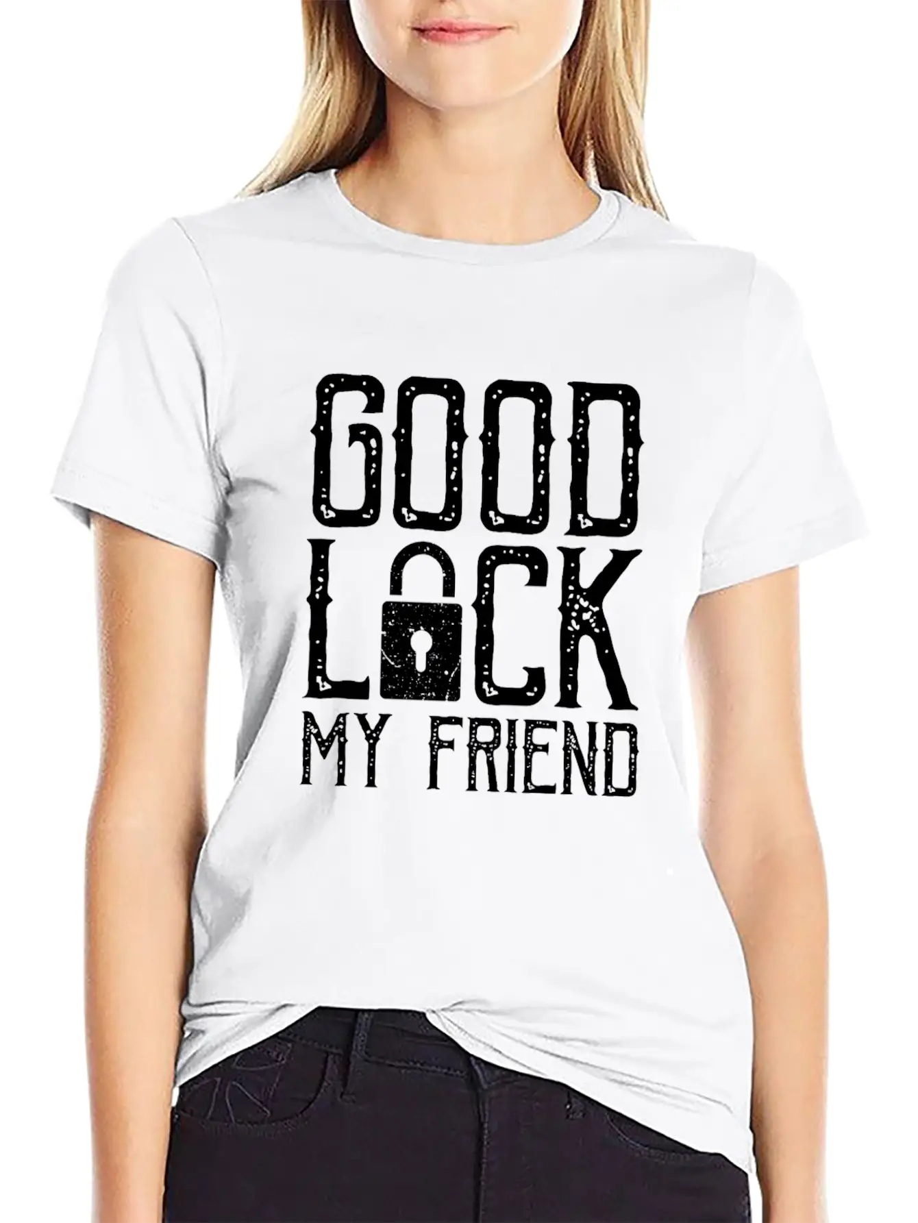 Funny Locksmith Good Luck My Friend Pick Tools Key Basic Graphic T-Shirt – Daily Comfort In Soft Cotton