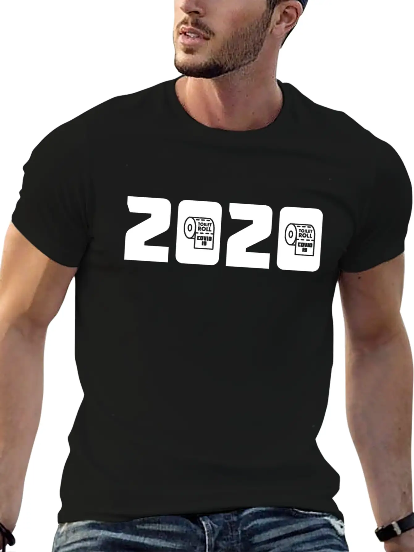 Funny Toilet Paper 2020 Shortage Stylish Everyday T-Shirt – Unisex Basic Cotton Tee
