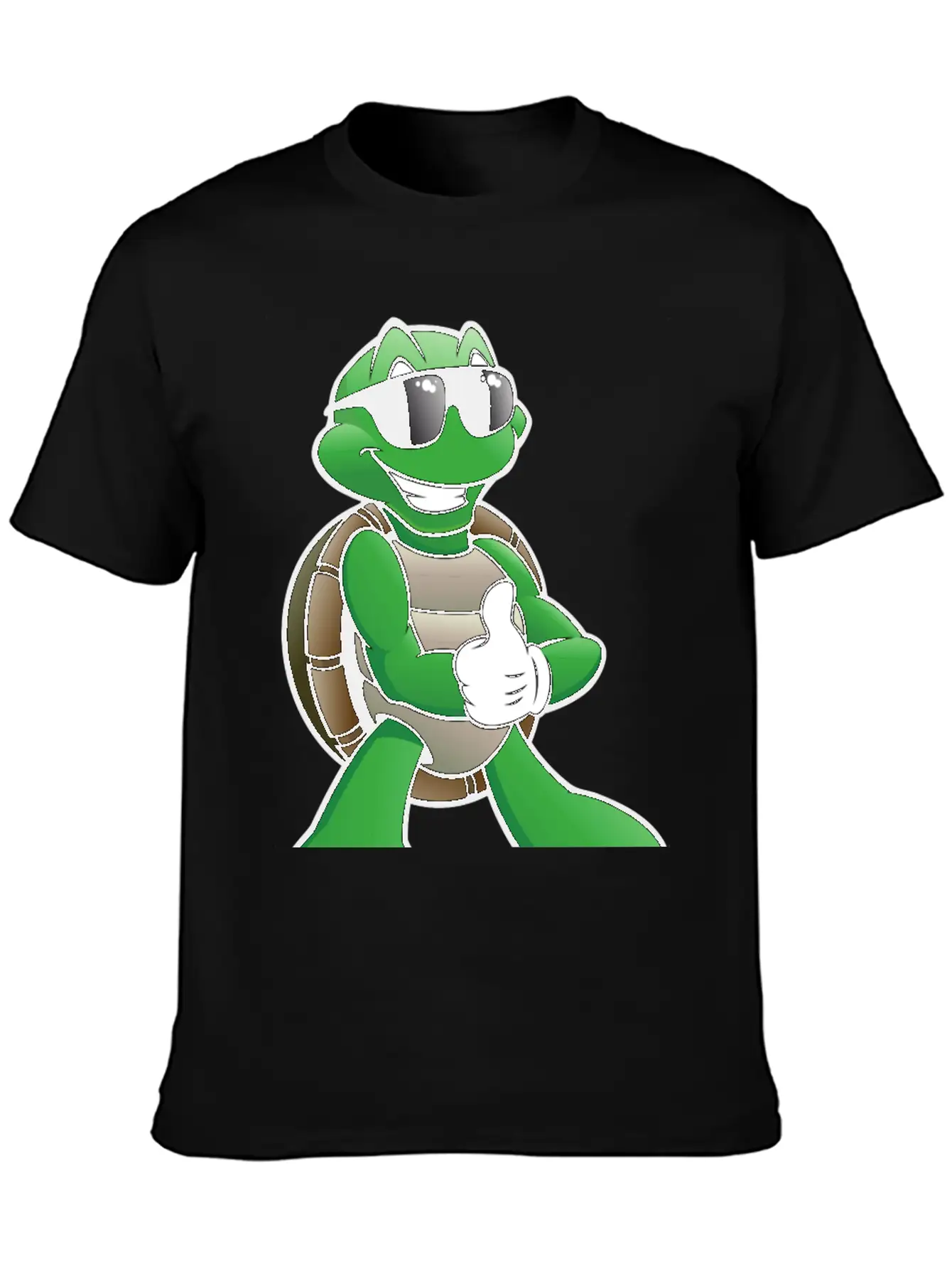 Funny Turtle Stylish Everyday T-Shirt – Unisex Basic Cotton Tee