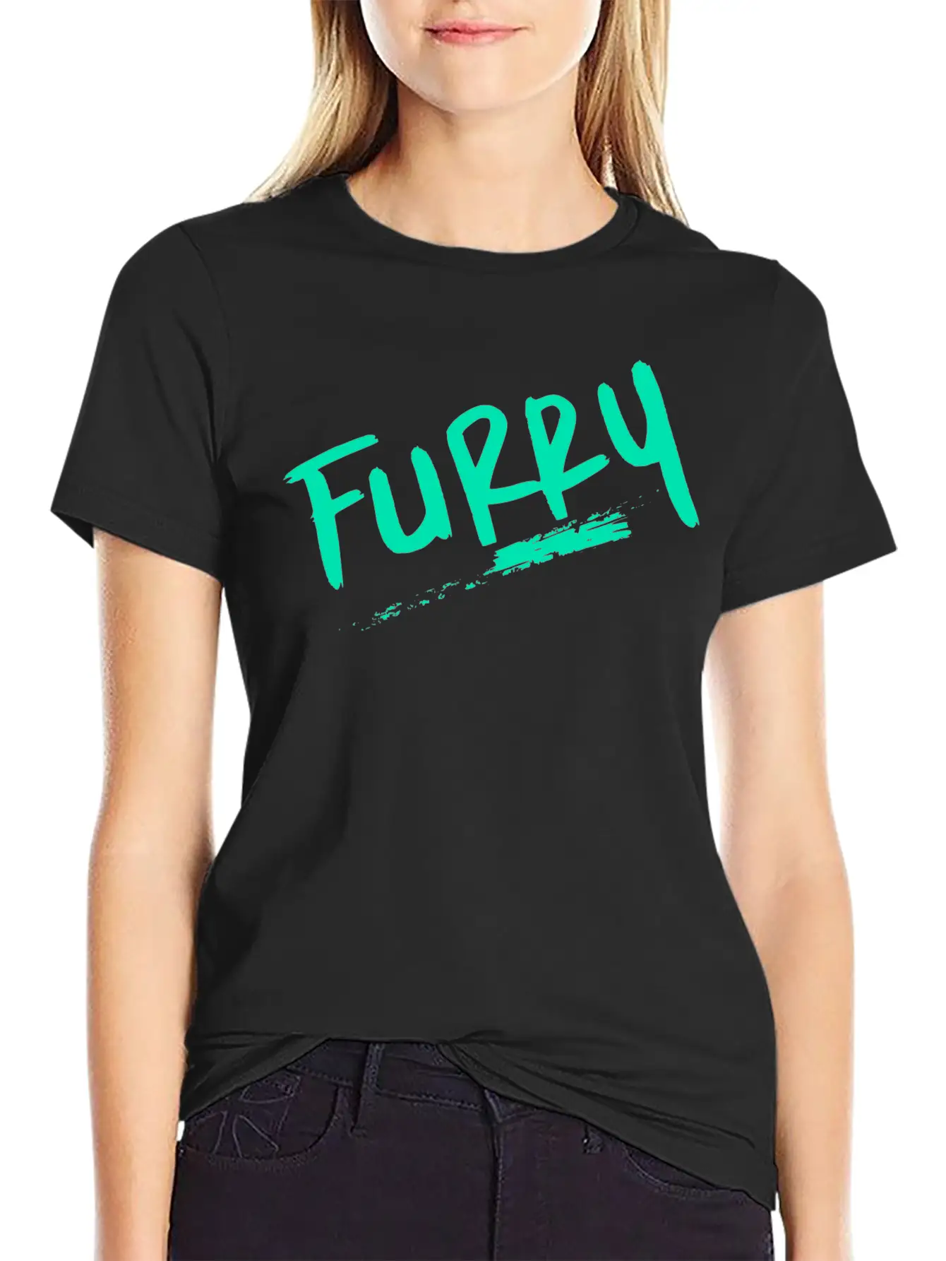 FURRY 5 Stylish Everyday T-Shirt – Unisex Basic Cotton Tee
