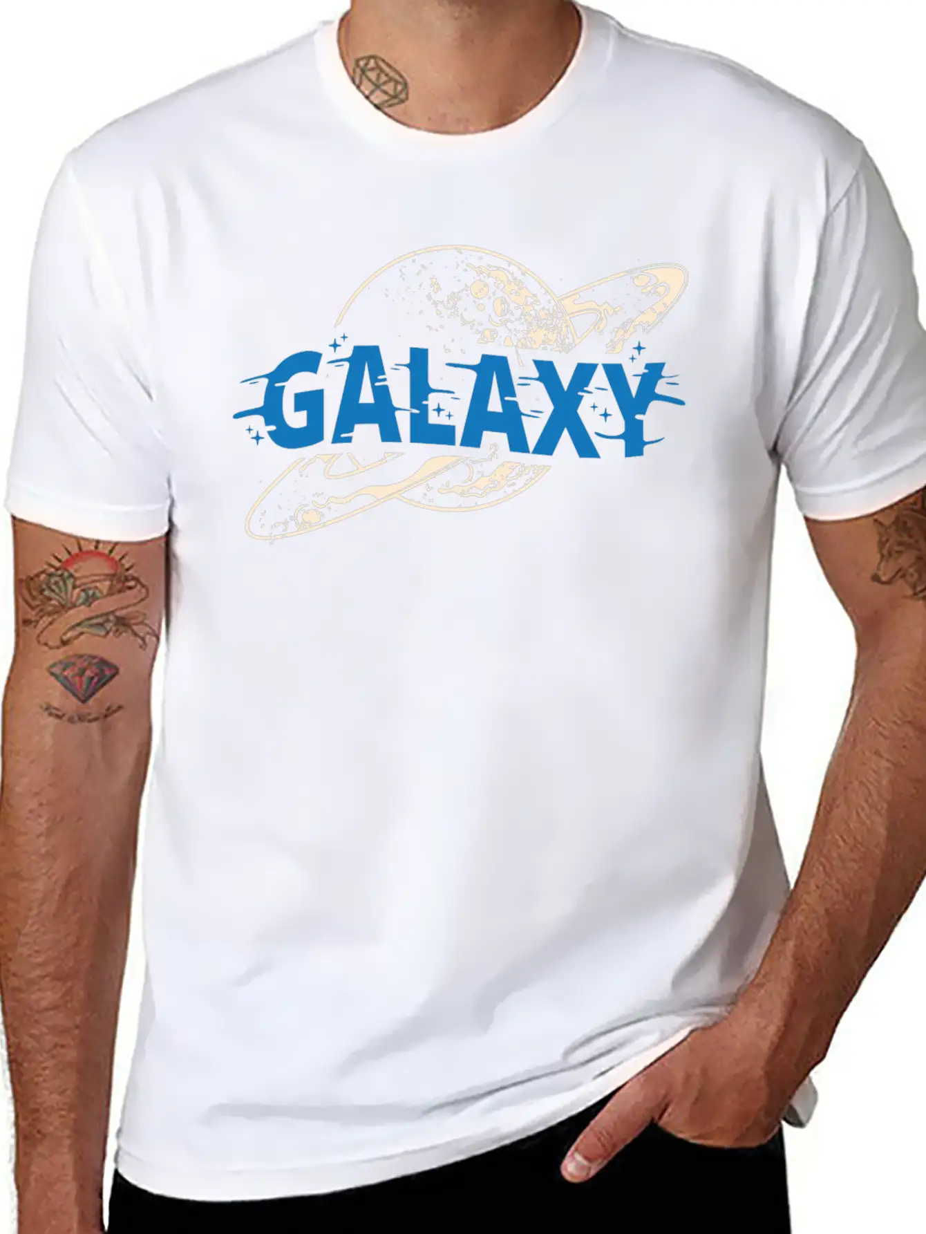 Galaxy Casual Graphic T-Shirt – Simple And Comfortable Daily Wear