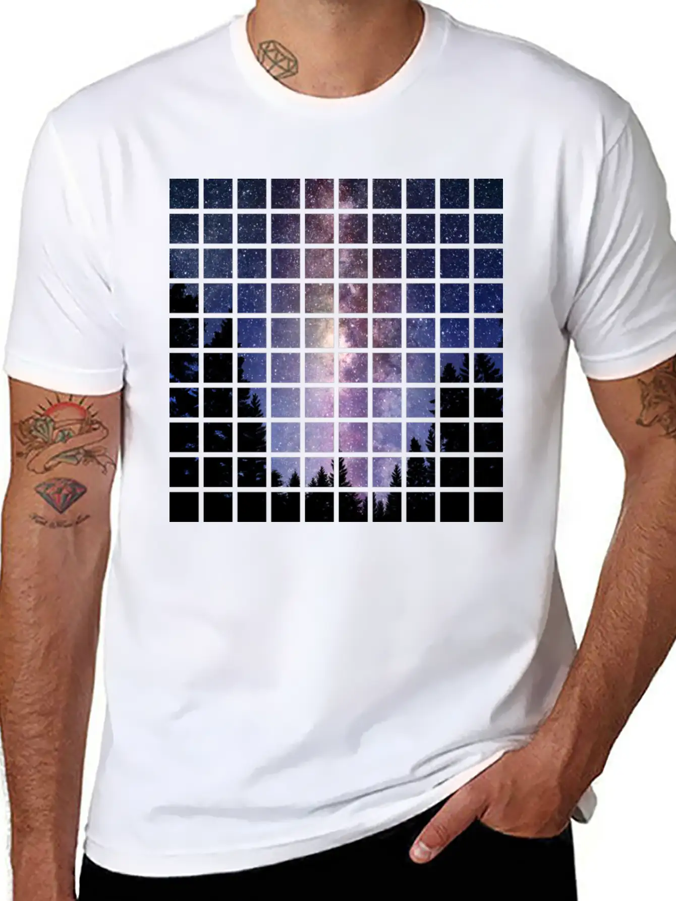 Galaxy Stylish Everyday T-Shirt – Unisex Basic Cotton Tee