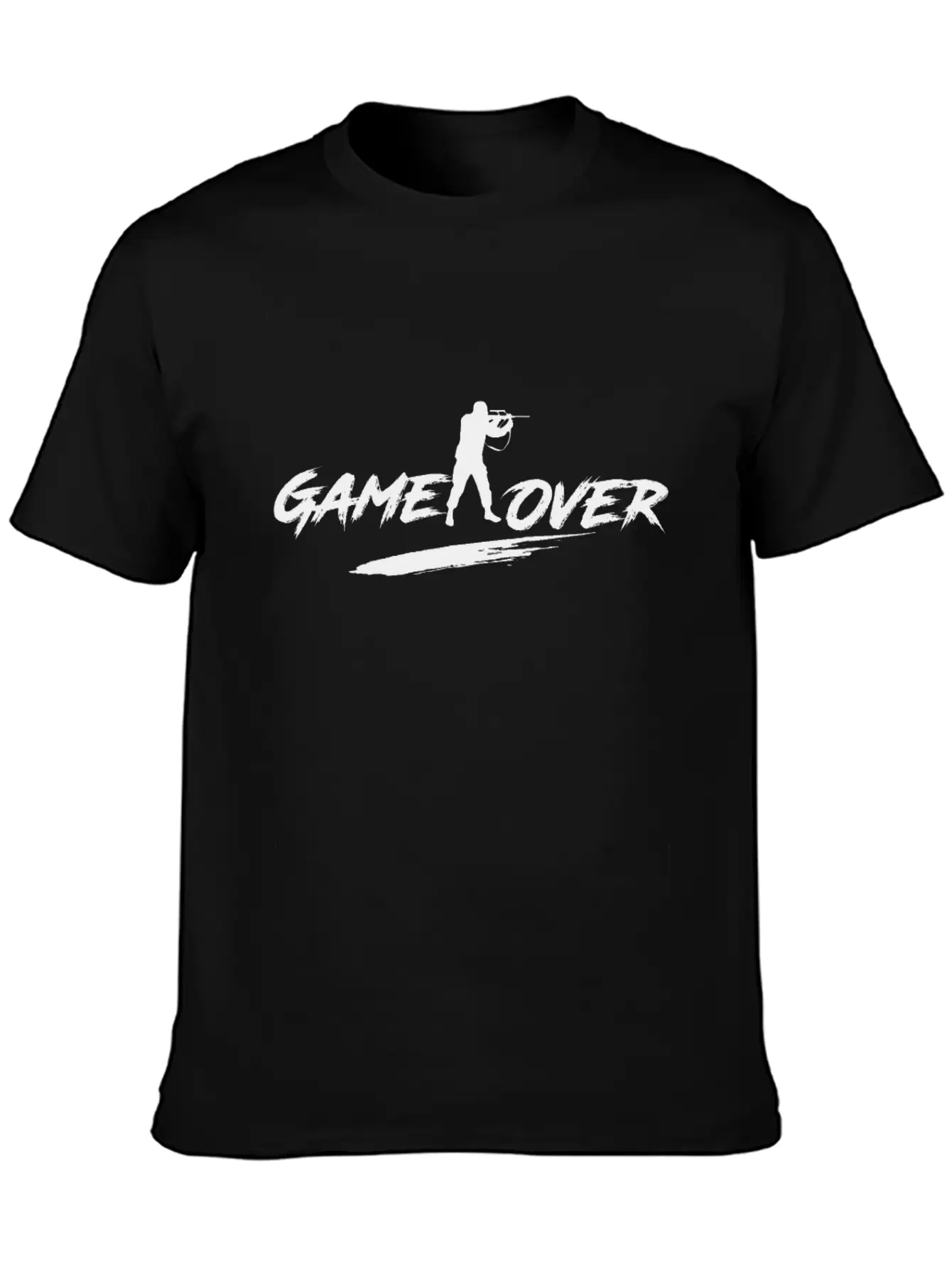 Game Over Stylish Everyday T-Shirt – Unisex Basic Cotton Tee