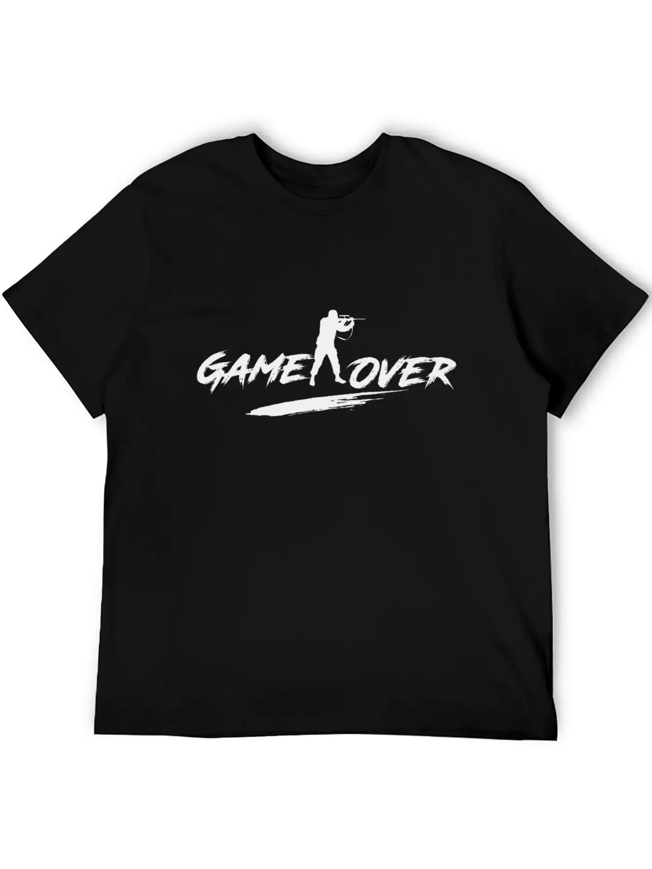 Game Over Stylish Everyday T-Shirt – Unisex Basic Cotton Tee