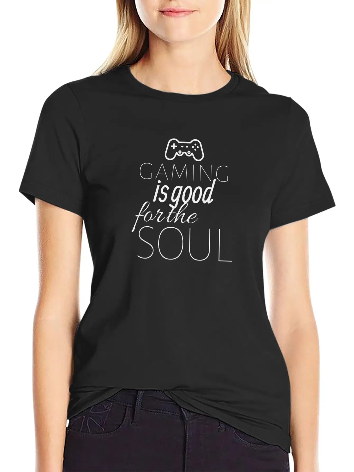 Gaming Is Good For The Soul Stylish Everyday T-Shirt – Unisex Basic Cotton Tee