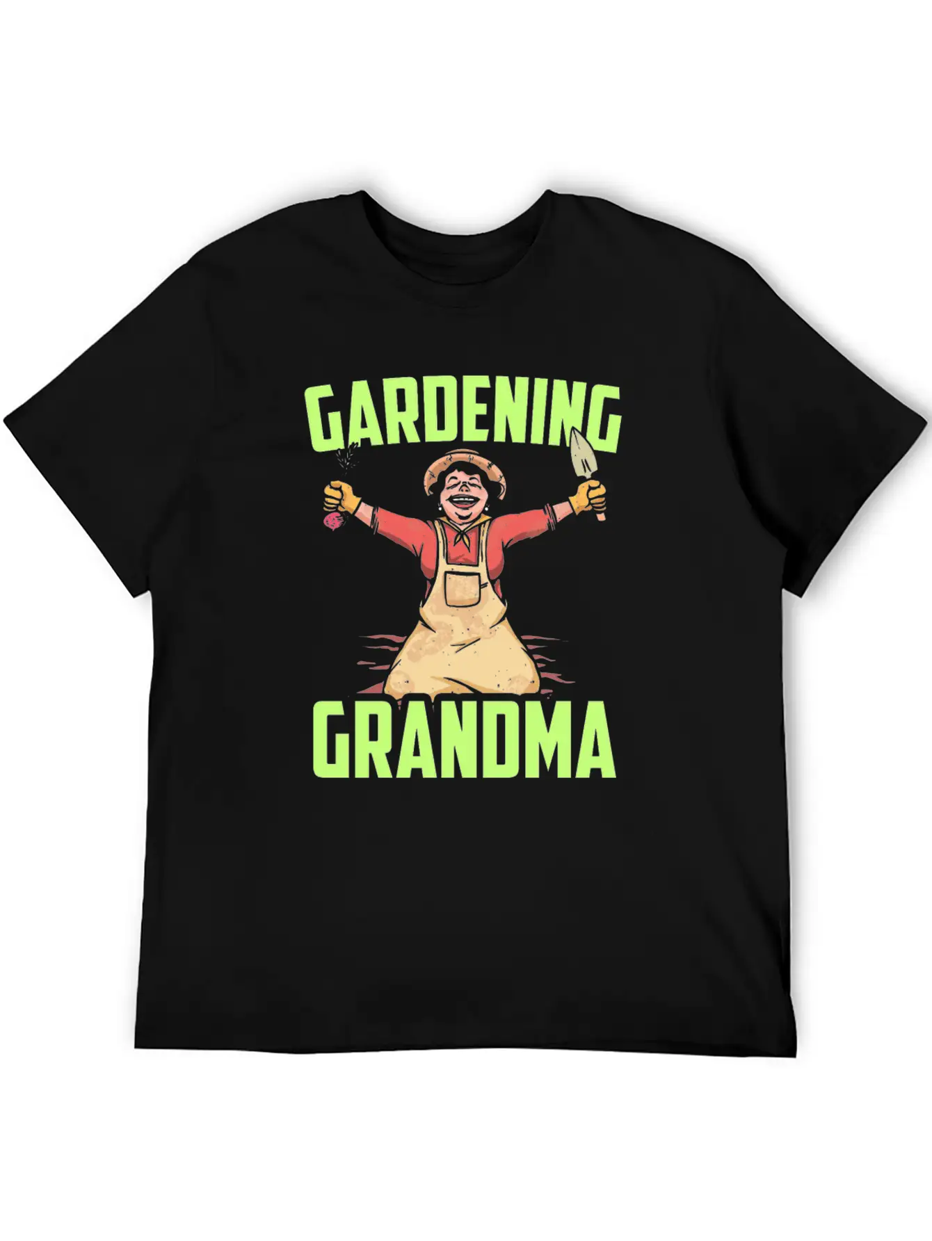 Gardening Grandma Garden Granny Gardener Stylish Everyday T-Shirt – Unisex Basic Cotton Tee