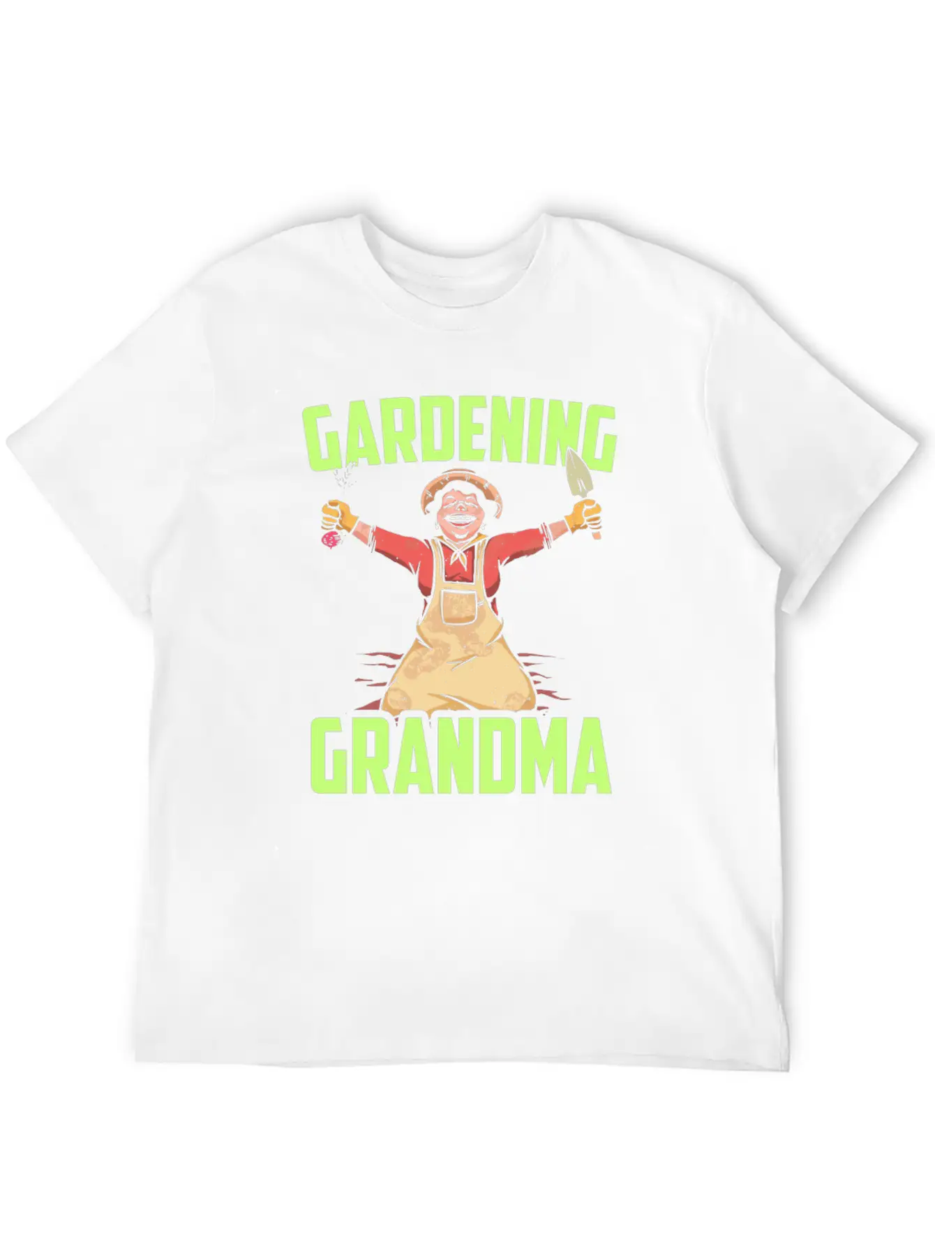 Gardening Grandma Garden Granny Gardener Stylish Everyday T-Shirt – Unisex Basic Cotton Tee