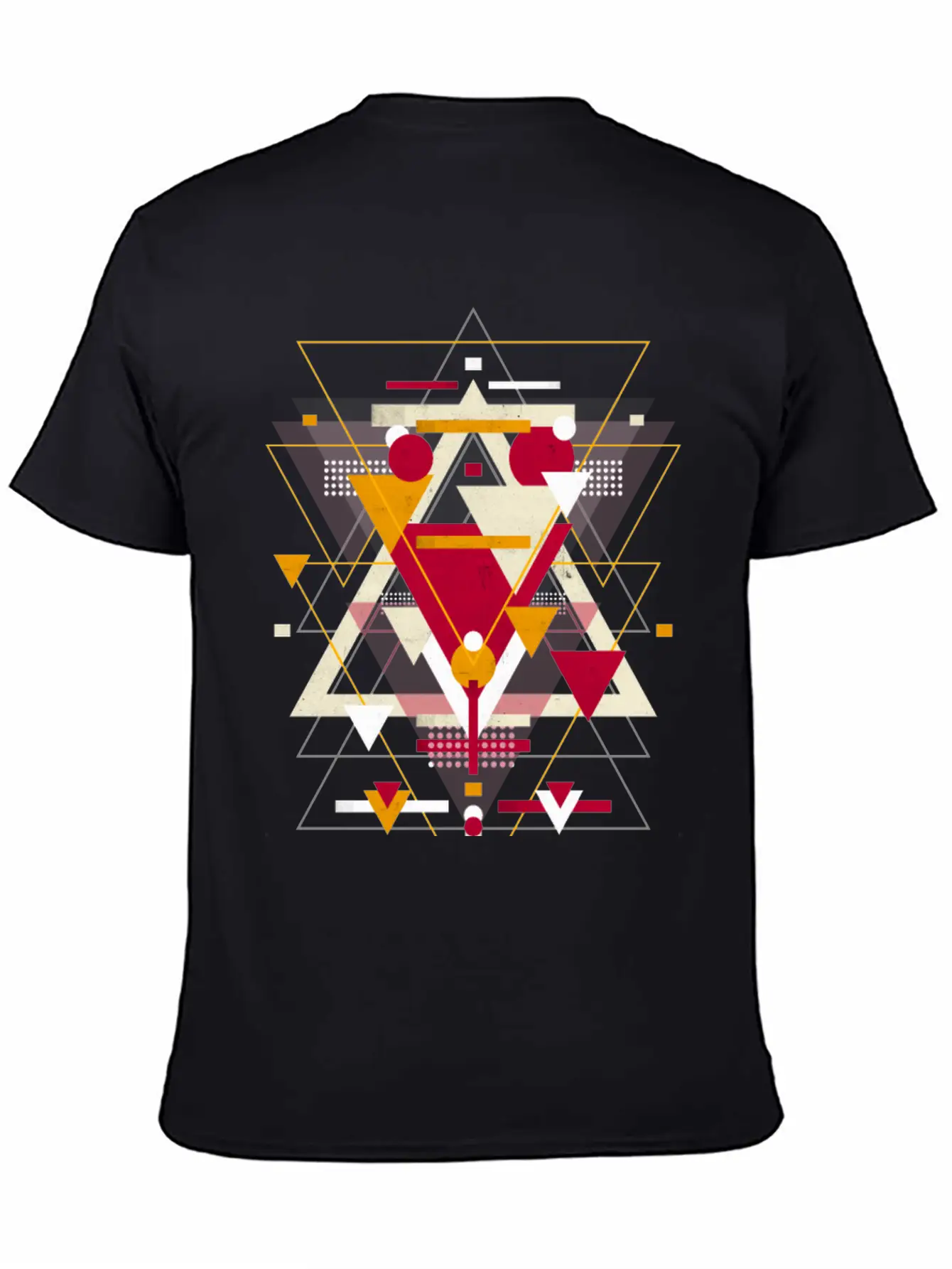 Geometric Trust Stylish Everyday T-Shirt – Unisex Basic Cotton Tee