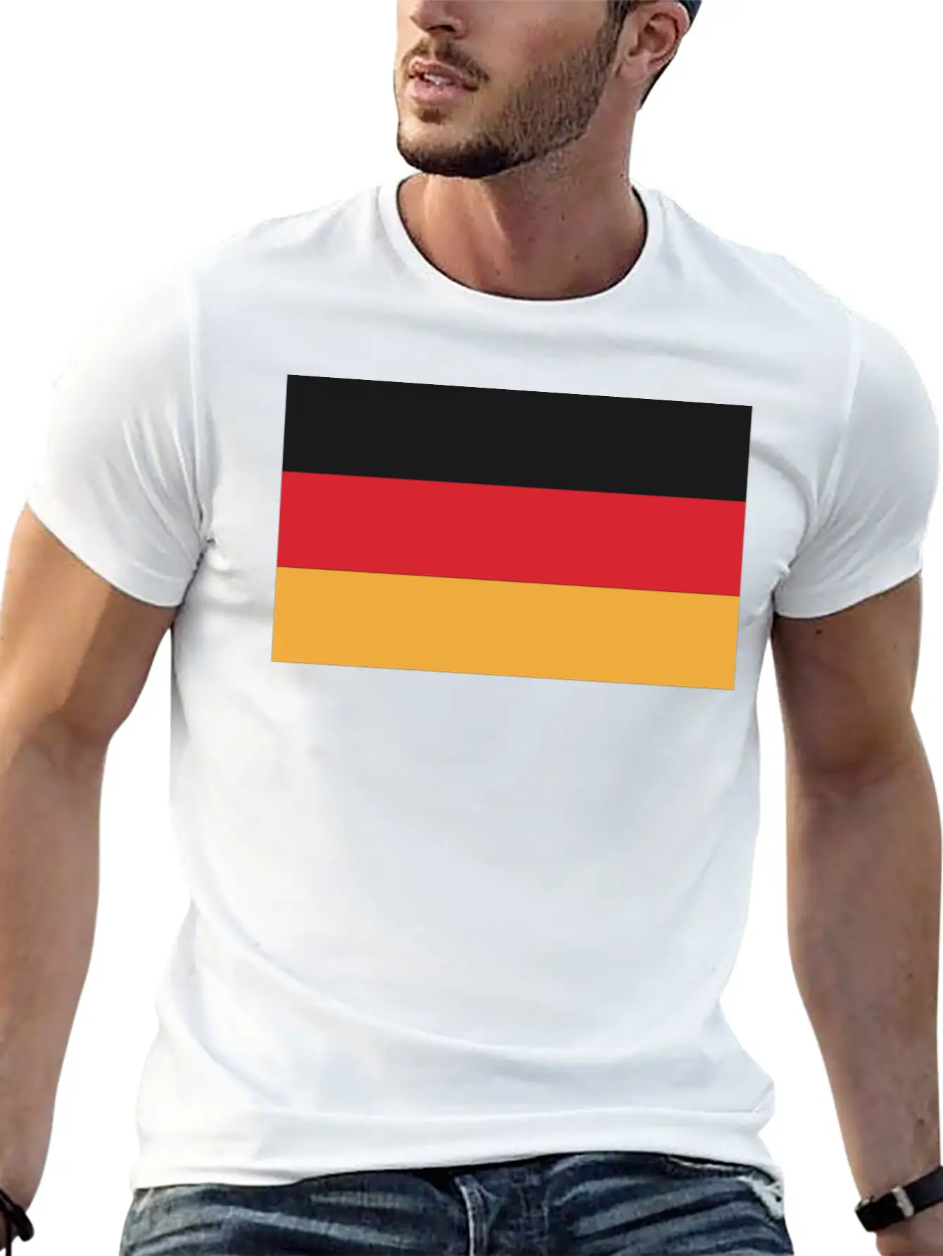 Germany Basic Graphic T-Shirt – Daily Comfort In Soft Cotton