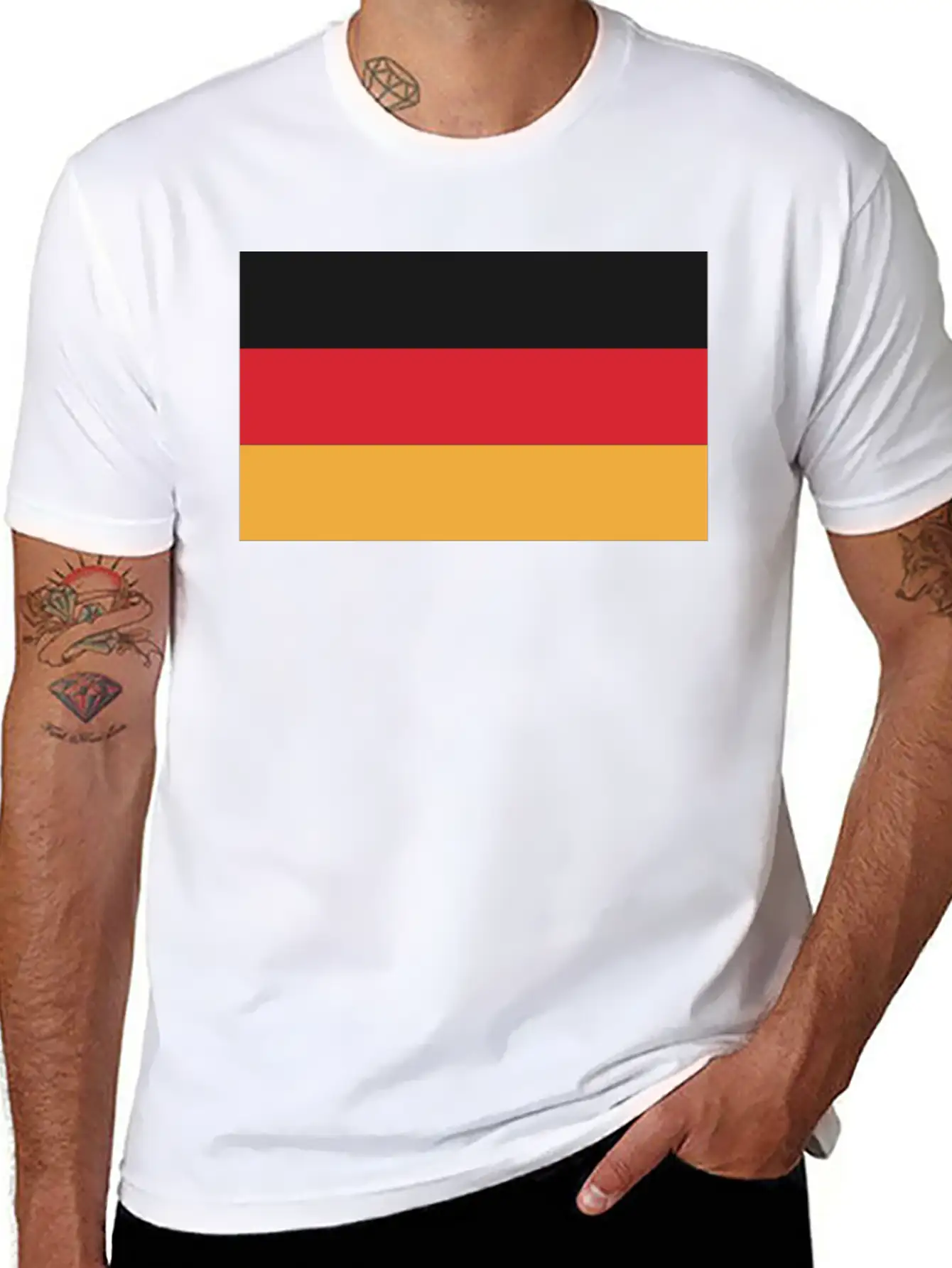 Germany Basic Graphic T-Shirt – Daily Comfort In Soft Cotton