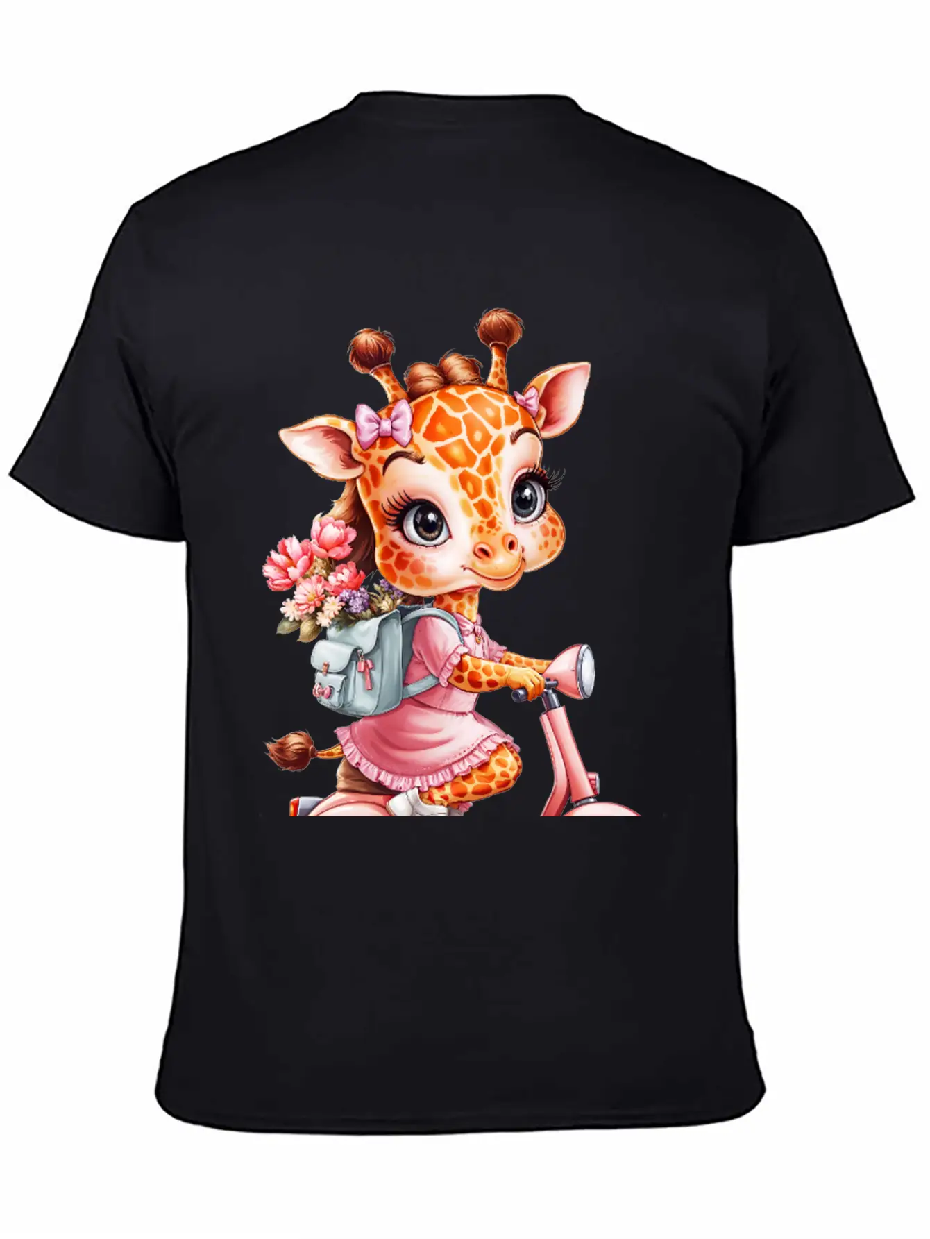 Giraffe Casual Graphic T-Shirt – Simple And Comfortable Daily Wear