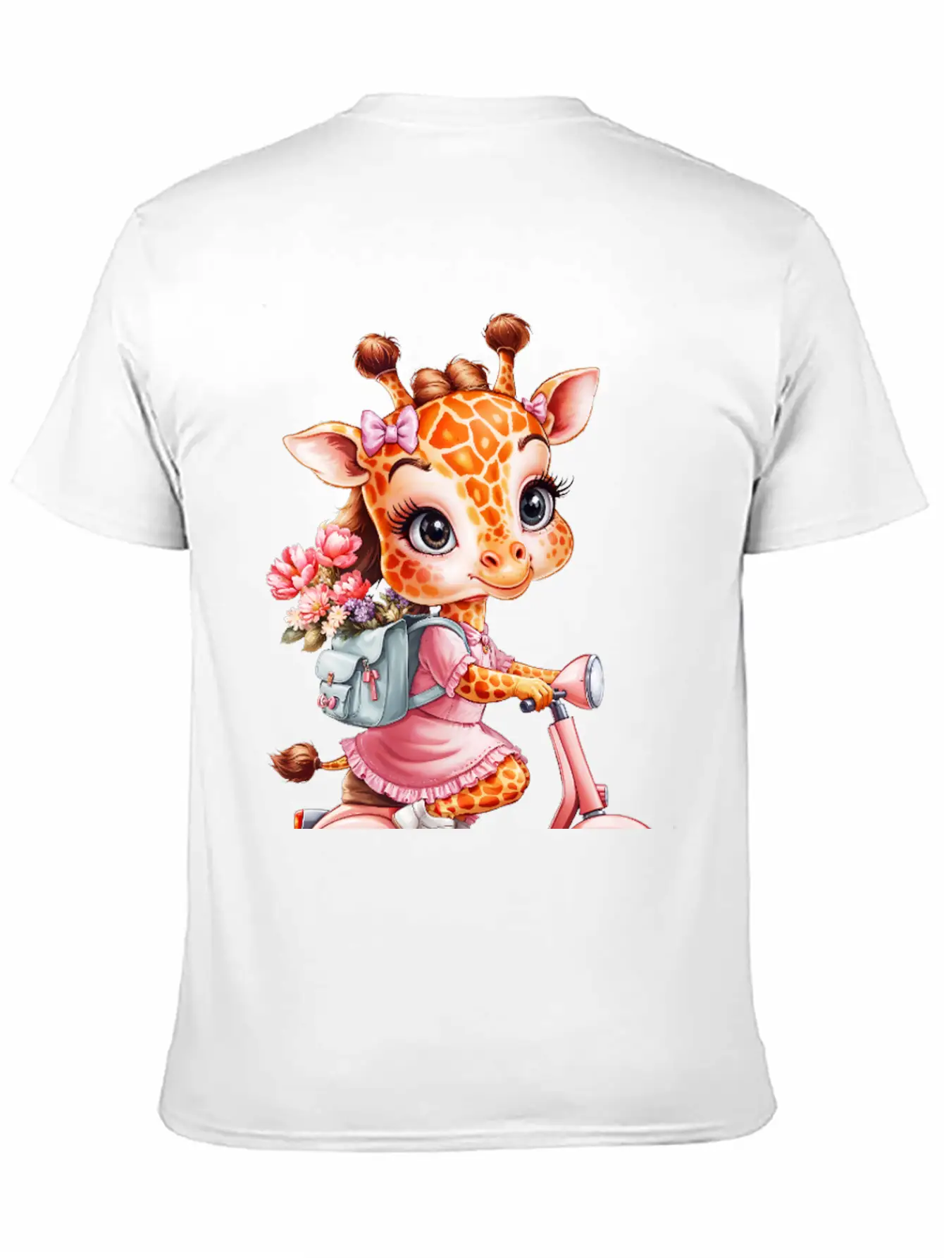 Giraffe Casual Graphic T-Shirt – Simple And Comfortable Daily Wear