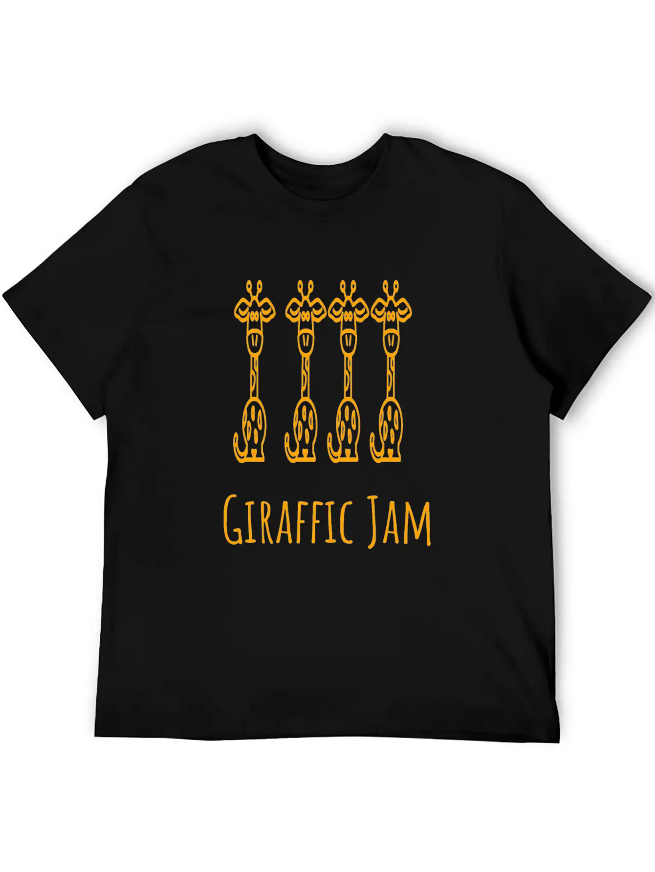 Giraffic Jam Stylish Everyday T-Shirt – Unisex Basic Cotton Tee