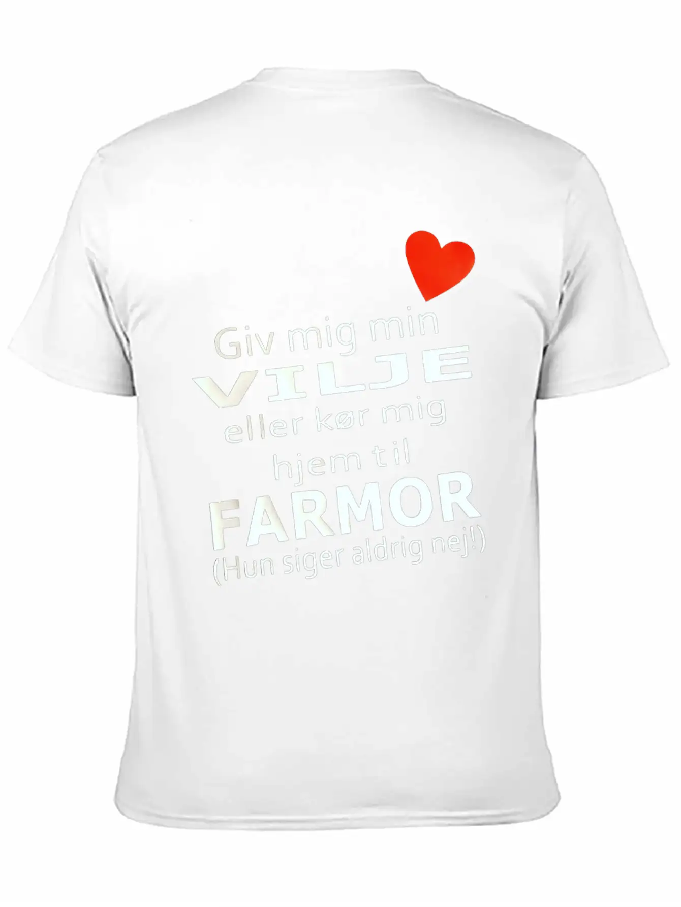 Give Me My Will Or Chorus To Grandma's Home Classic Crew Neck Graphic Tee – Everyday Minimal Look