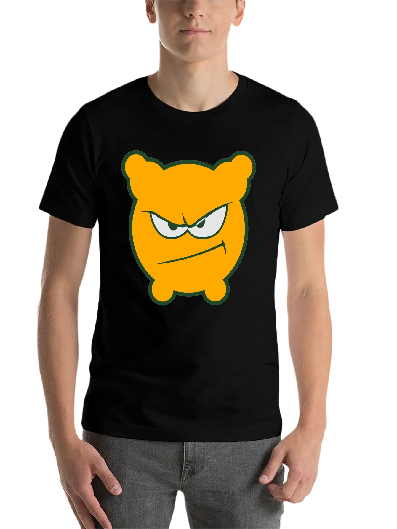 Gloomy Is Pissed! Basic Graphic T-Shirt – Daily Comfort In Soft Cotton
