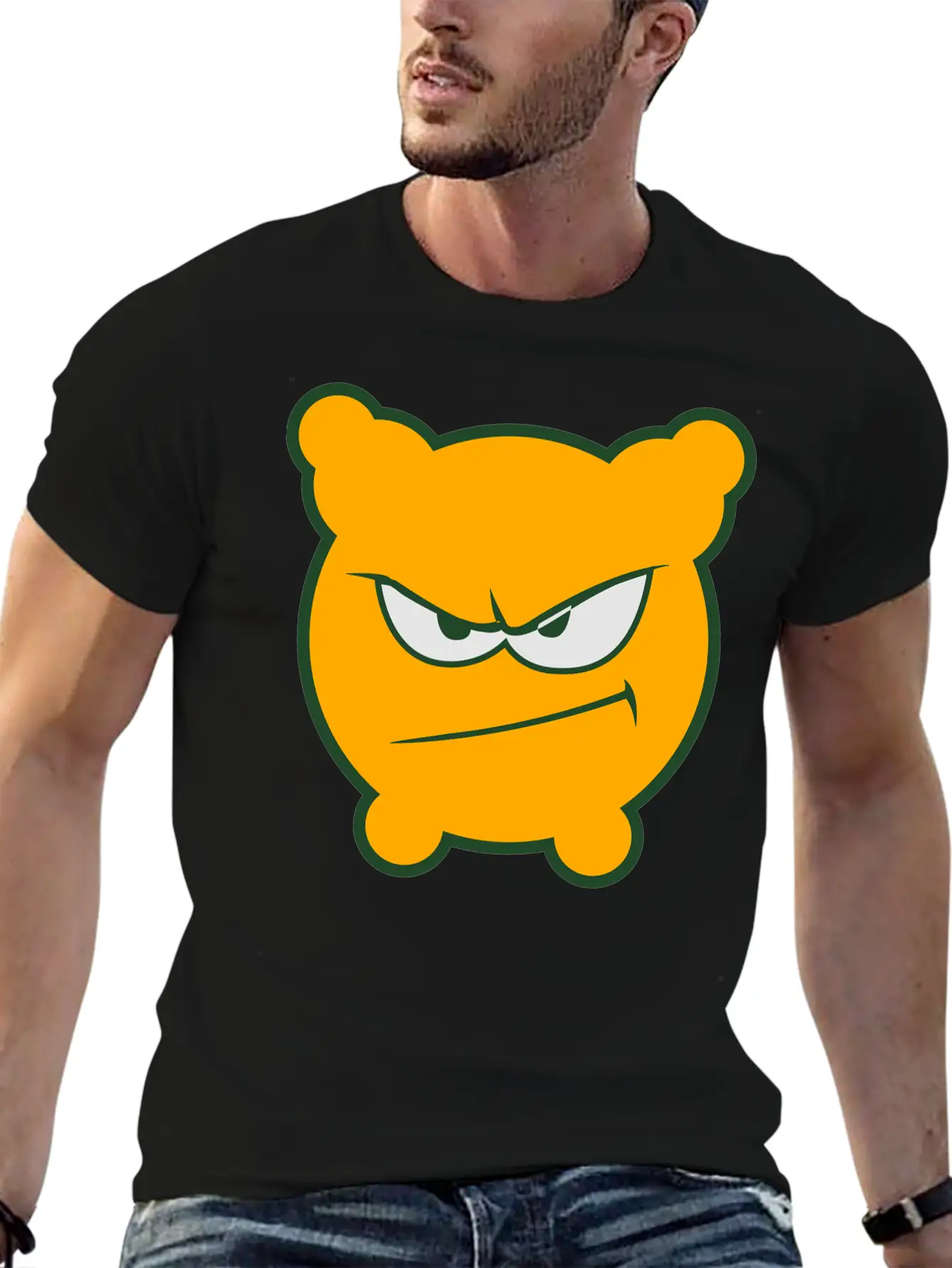 Gloomy Is Pissed! Basic Graphic T-Shirt – Daily Comfort In Soft Cotton
