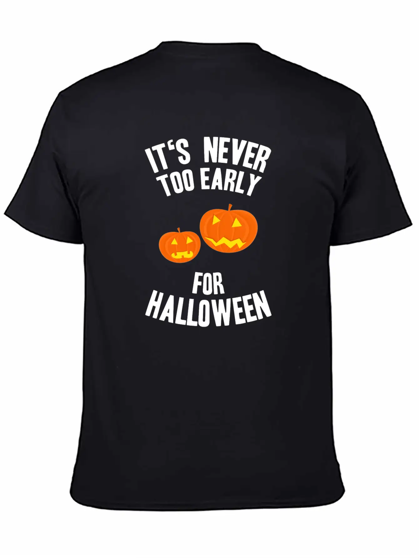 Glowing Pumpkin Relaxed Everyday Tee – Lightweight And Durable Cotton