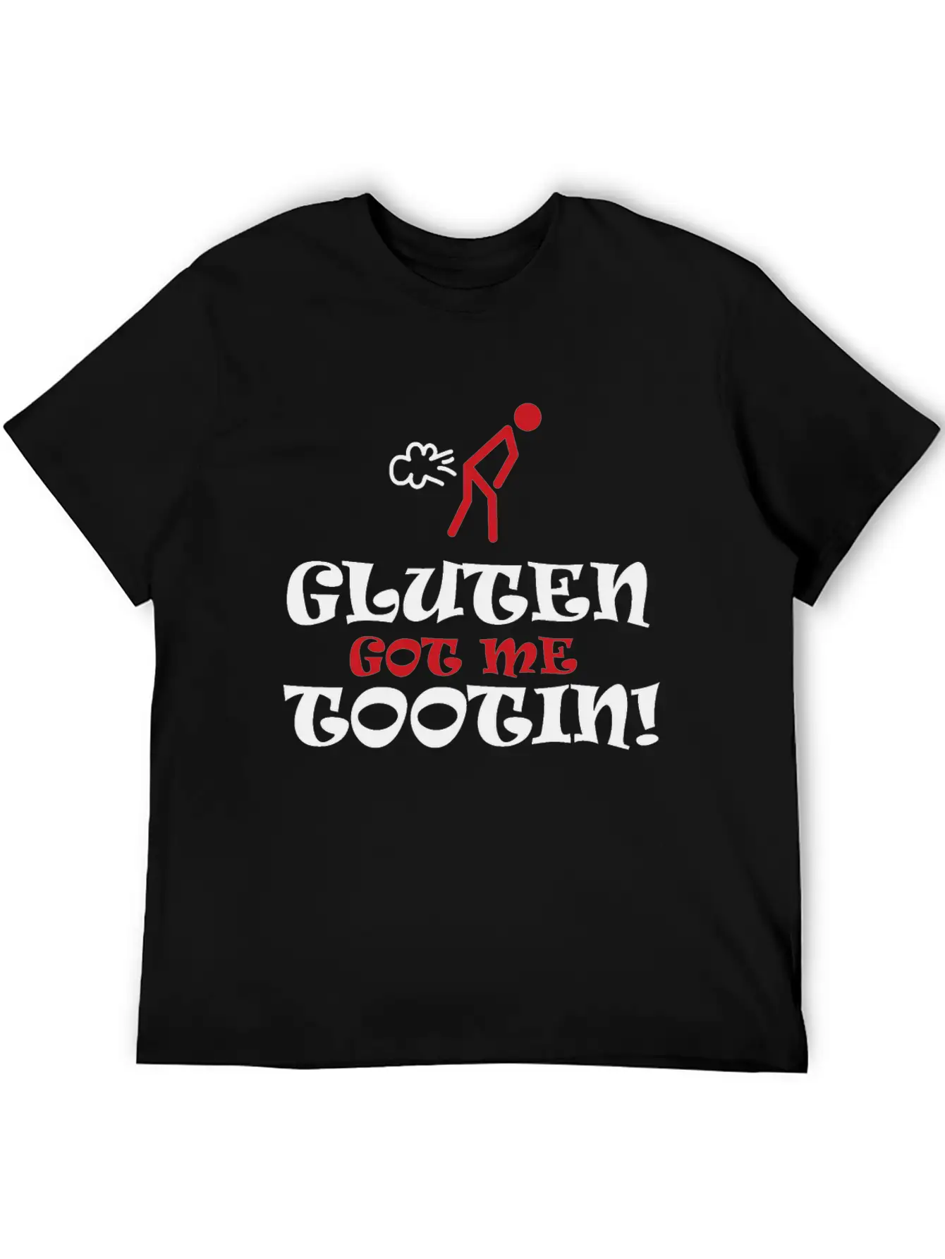 Gluten Got Me Tootin Stylish Everyday T-Shirt – Unisex Basic Cotton Tee