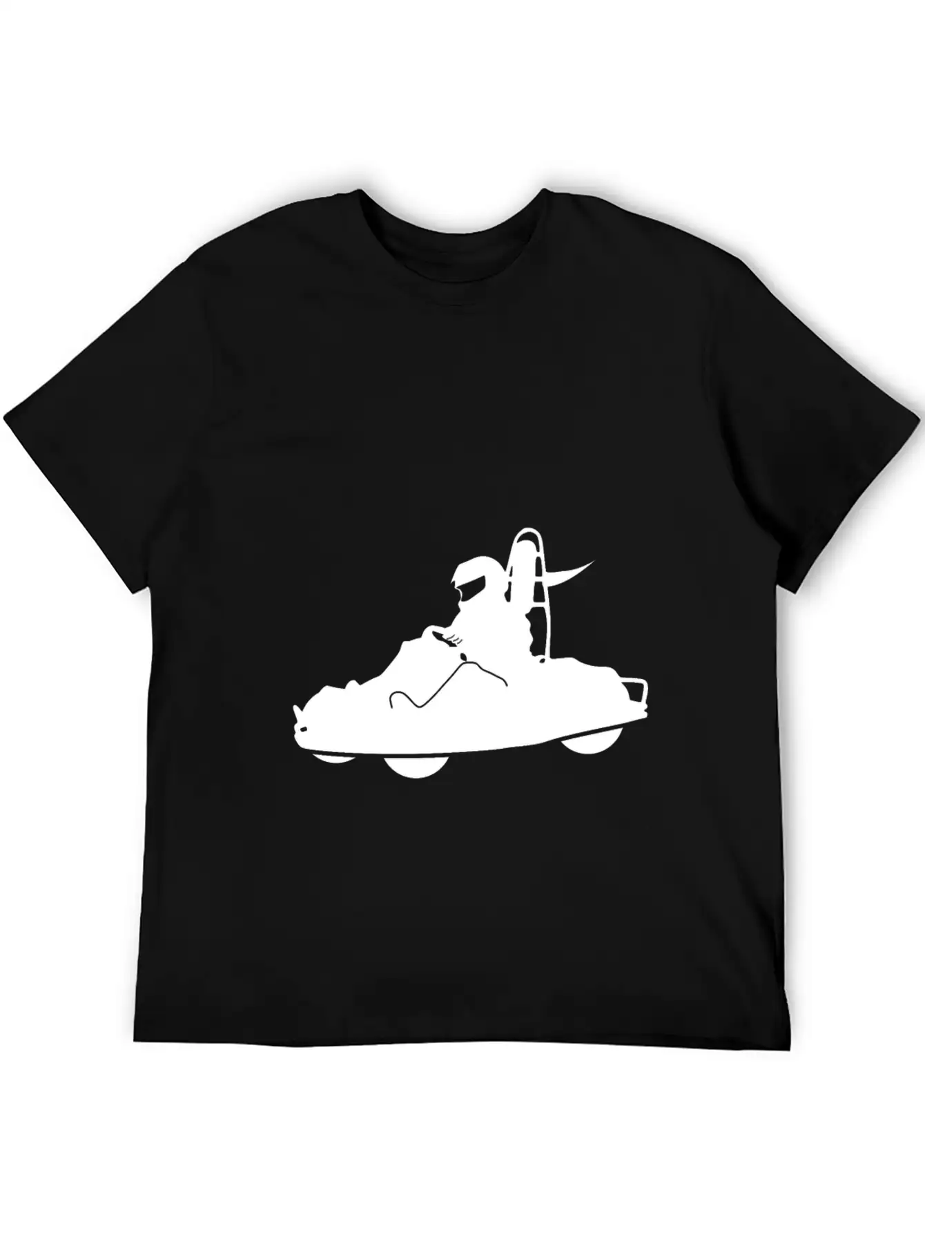 Go Cart Stylish Everyday T-Shirt – Unisex Basic Cotton Tee