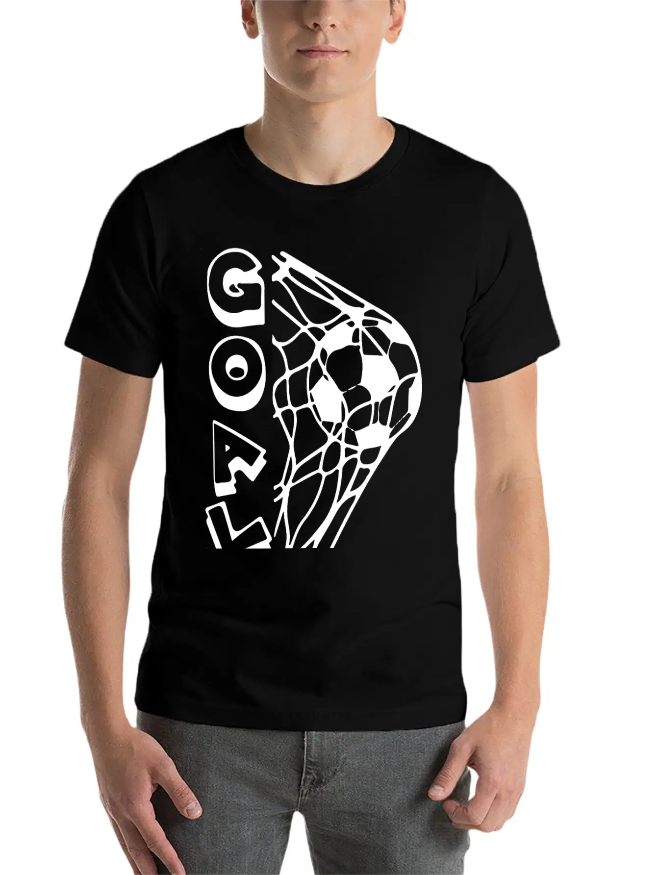 Goal Soccer 2 Relaxed Everyday Tee – Lightweight And Durable Cotton