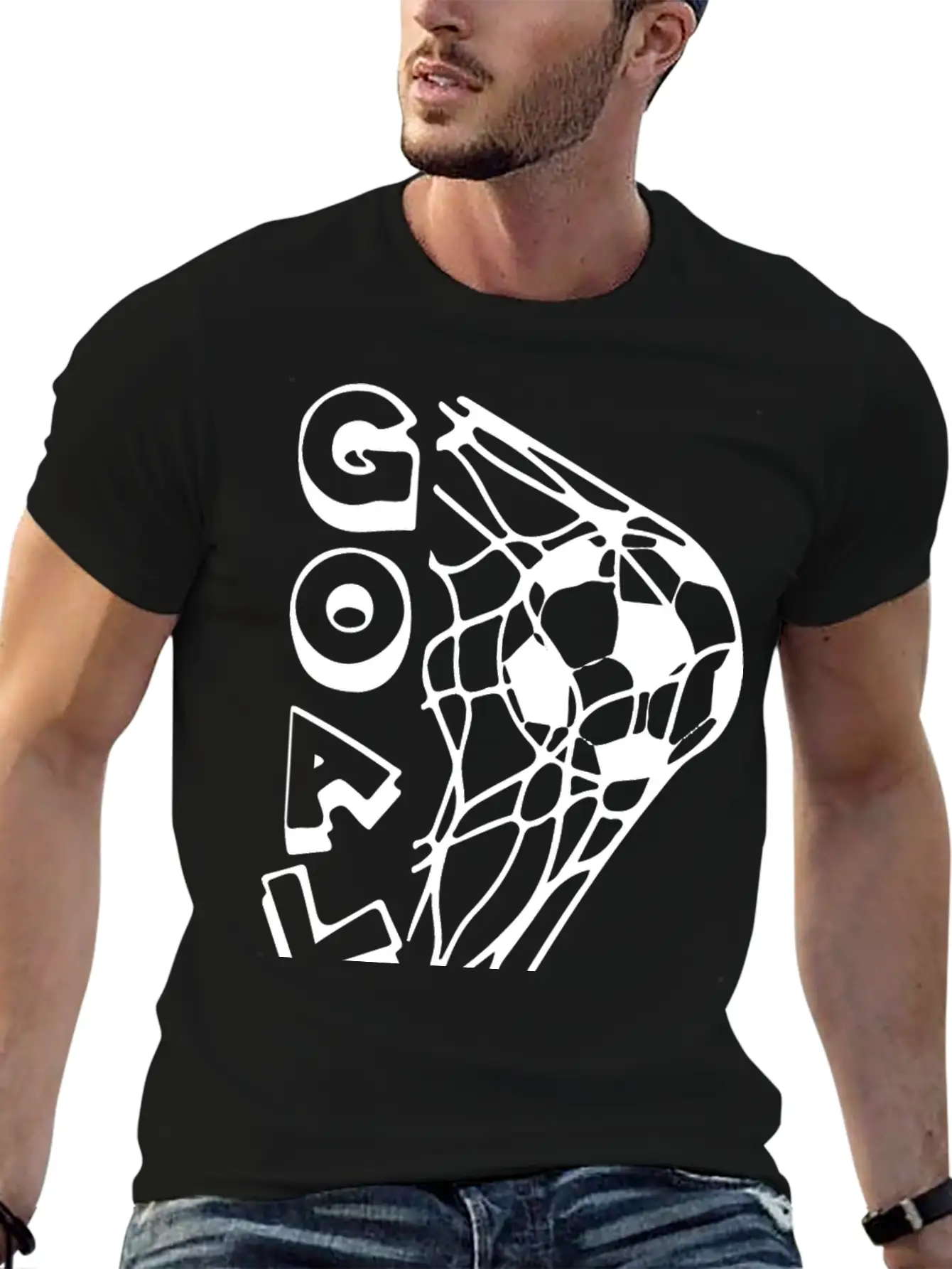 Goal Soccer 2 Relaxed Everyday Tee – Lightweight And Durable Cotton