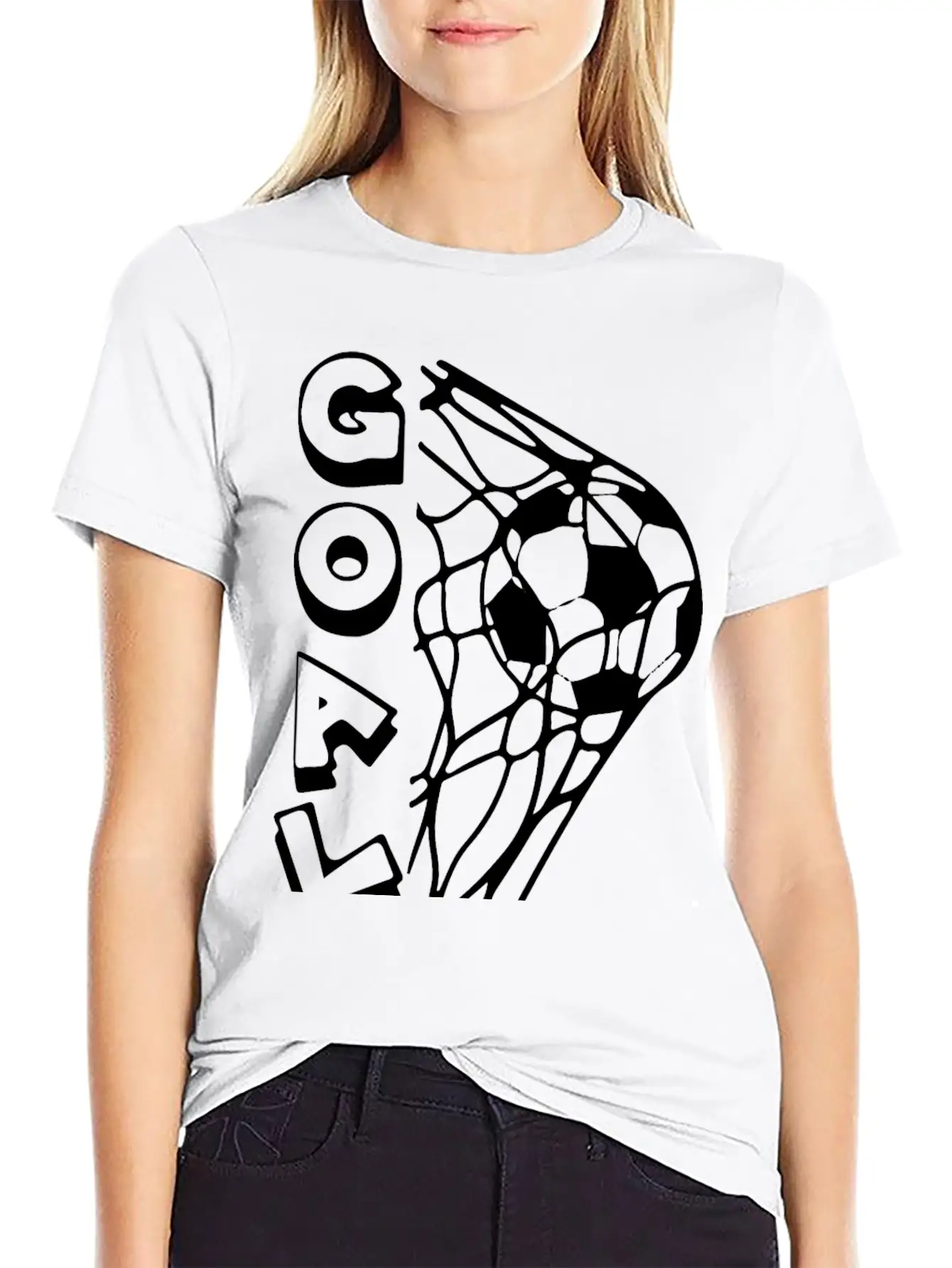 Goal Soccer 2 Relaxed Everyday Tee – Lightweight And Durable Cotton